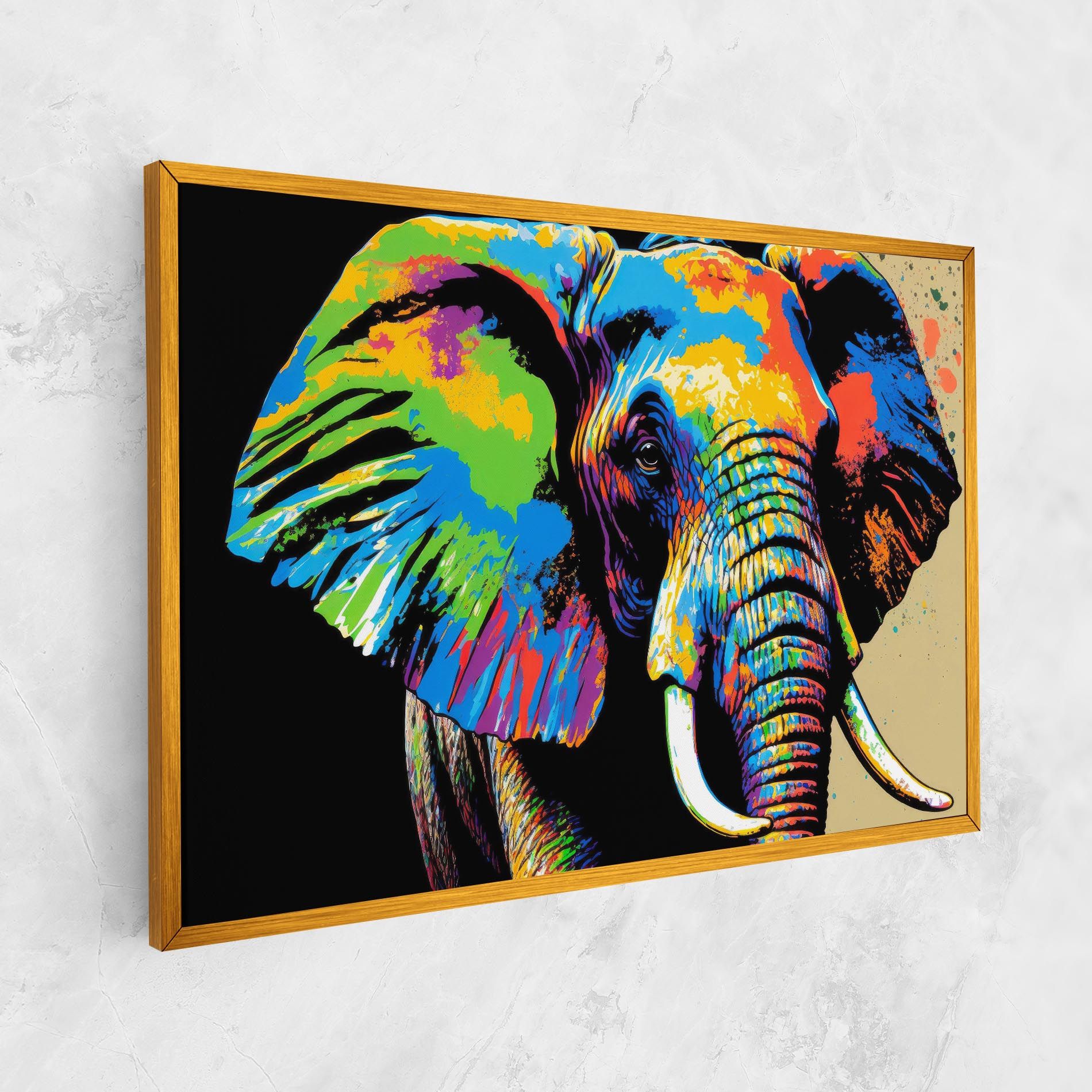 Elephant Portrait mockup 1