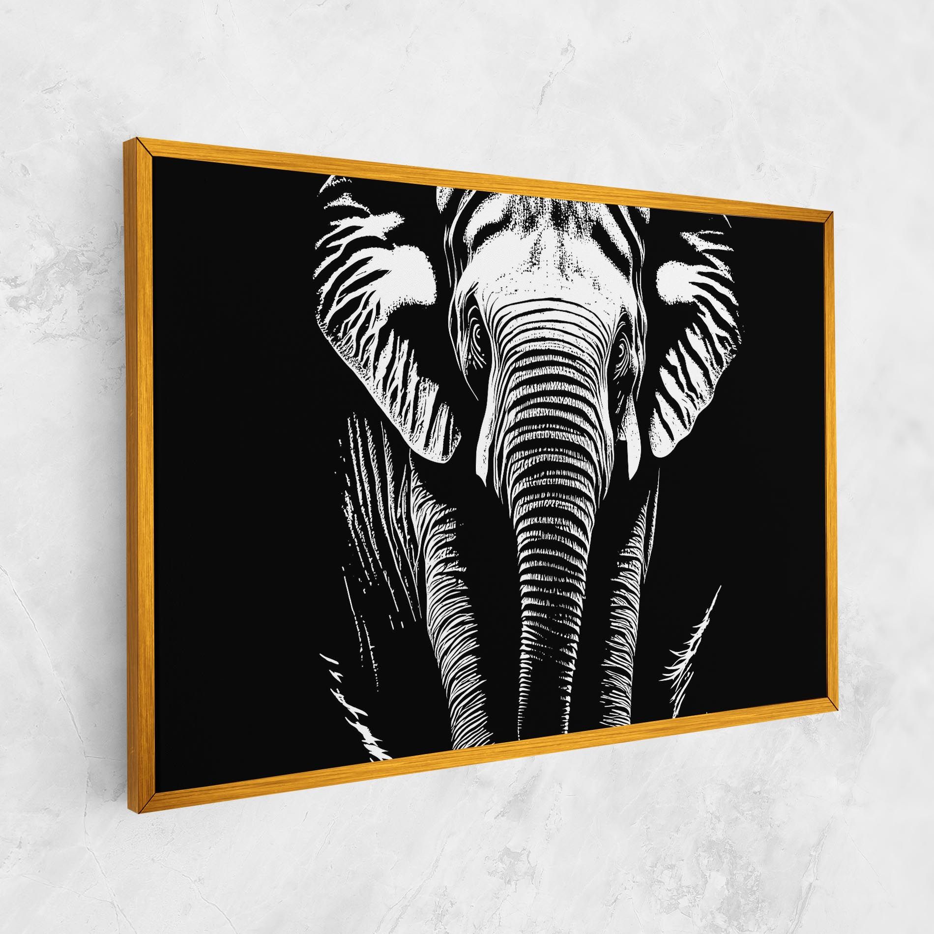 Elephant White Head mockup 1