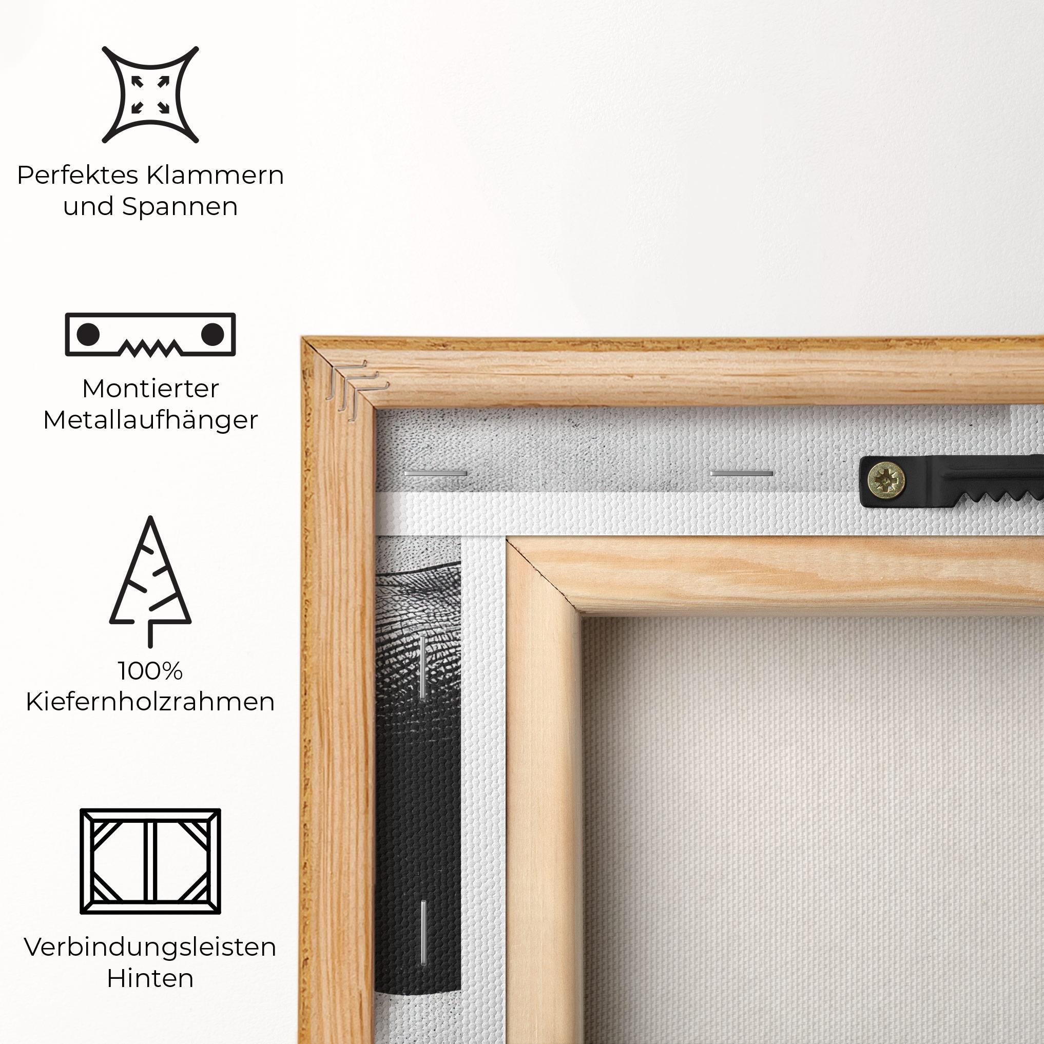 Leinwandbild Baby Elephant mockup 5