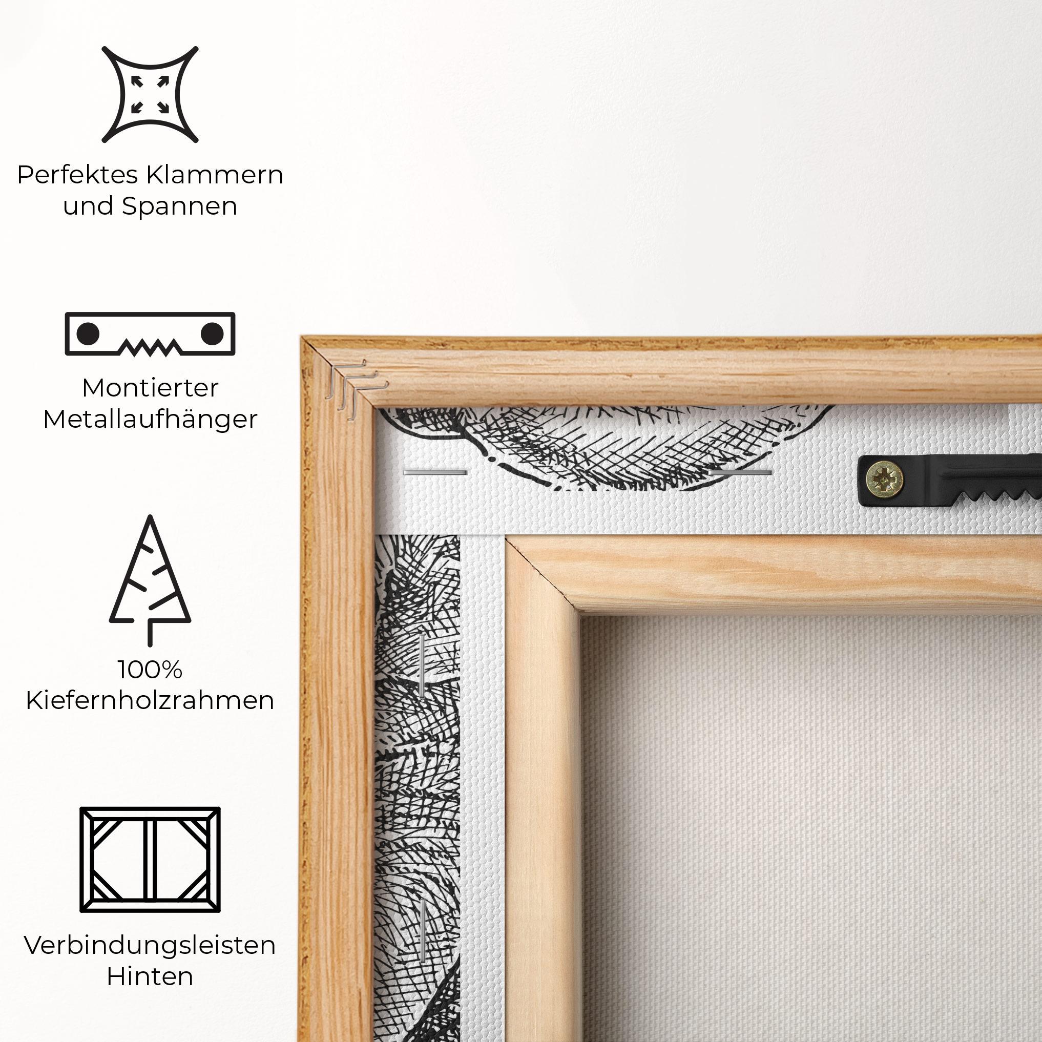 Leinwandbild Baby Elephants mockup 5