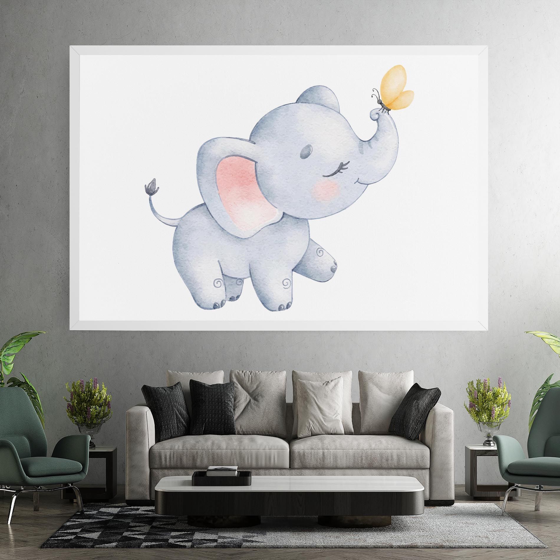 Elephant Butterfly mockup 7