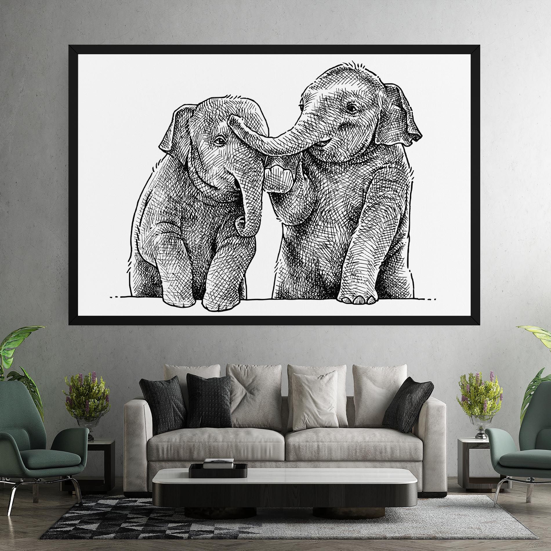 Baby Elephants mockup 7