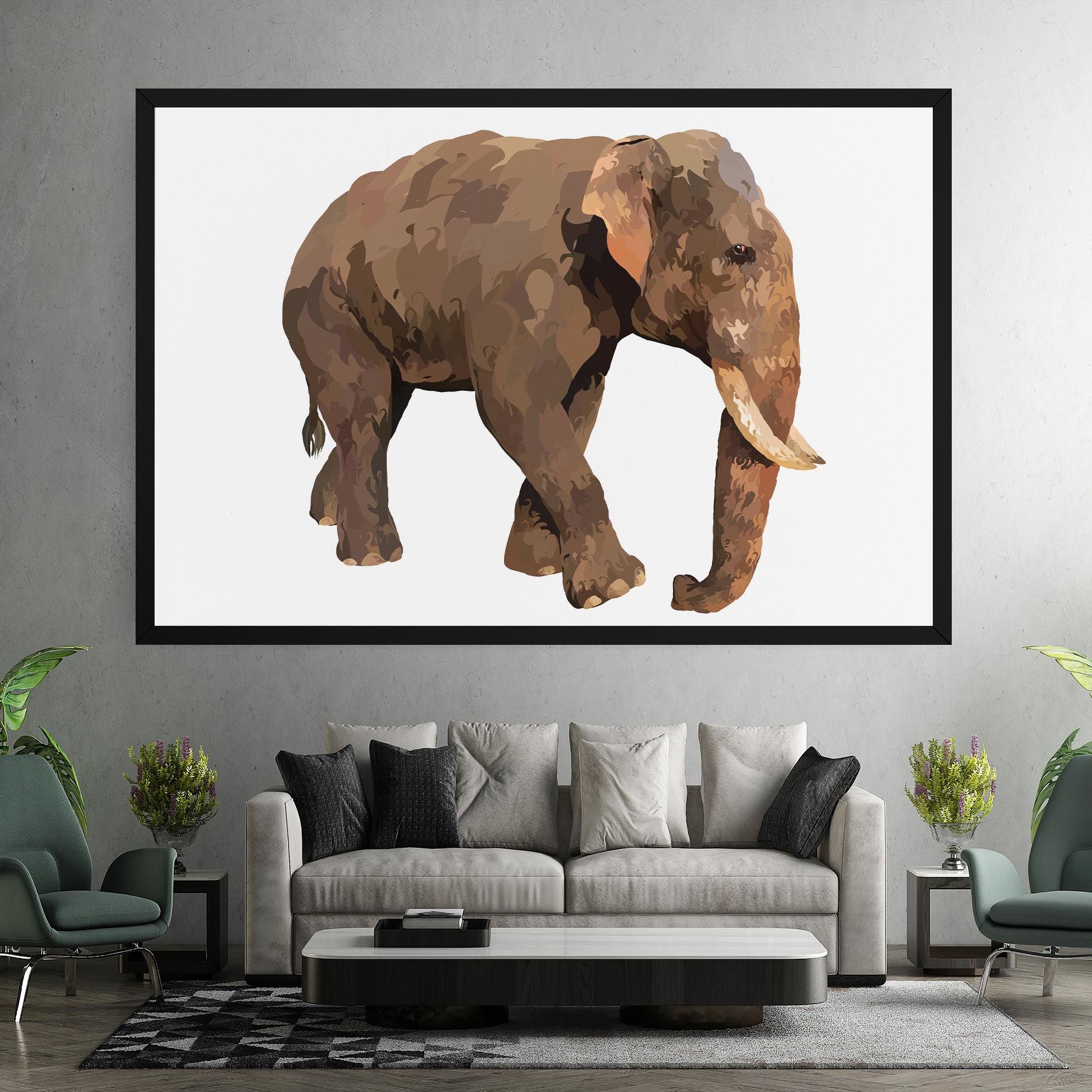 Brown Elephant mockup 7