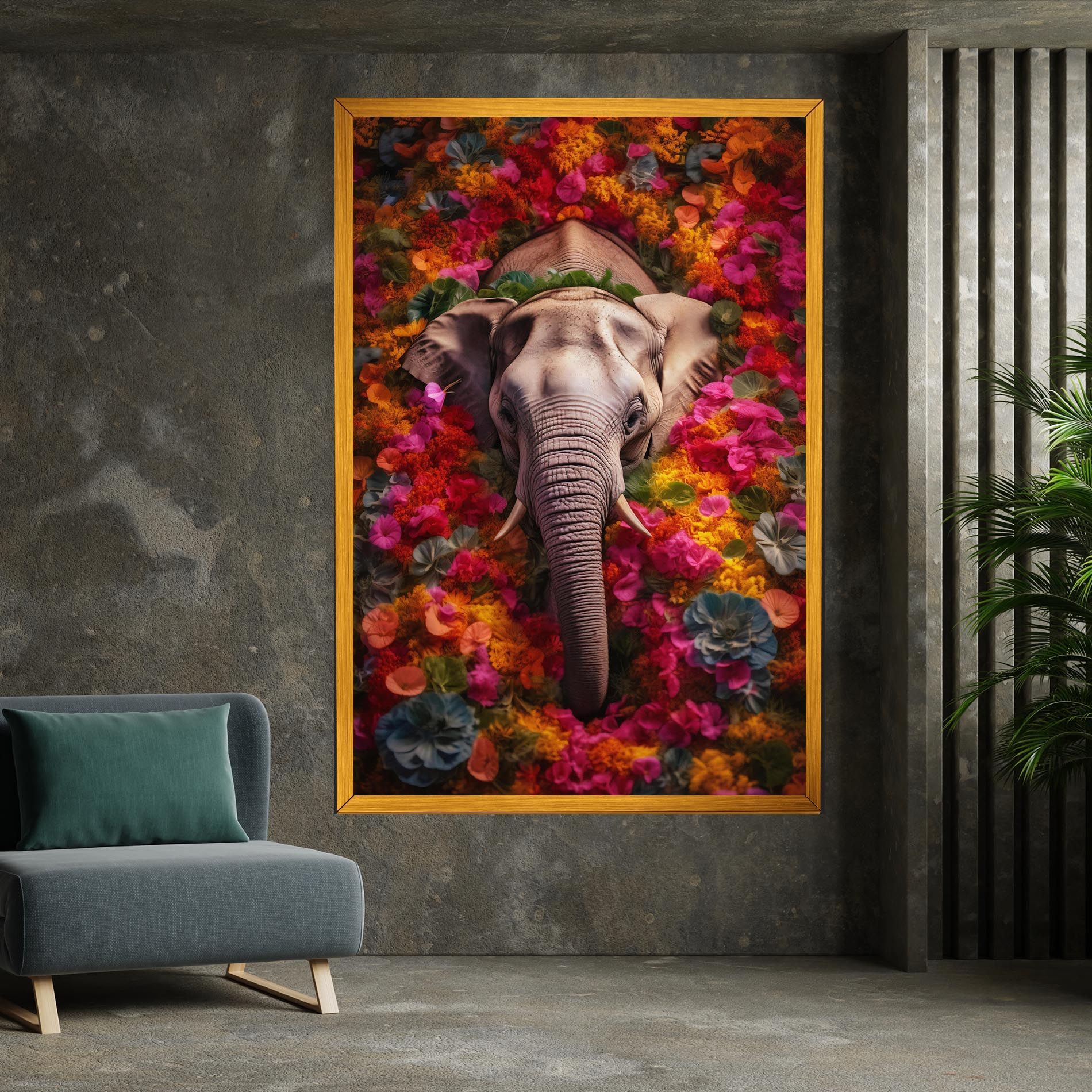 Flower Elephant mockup 7