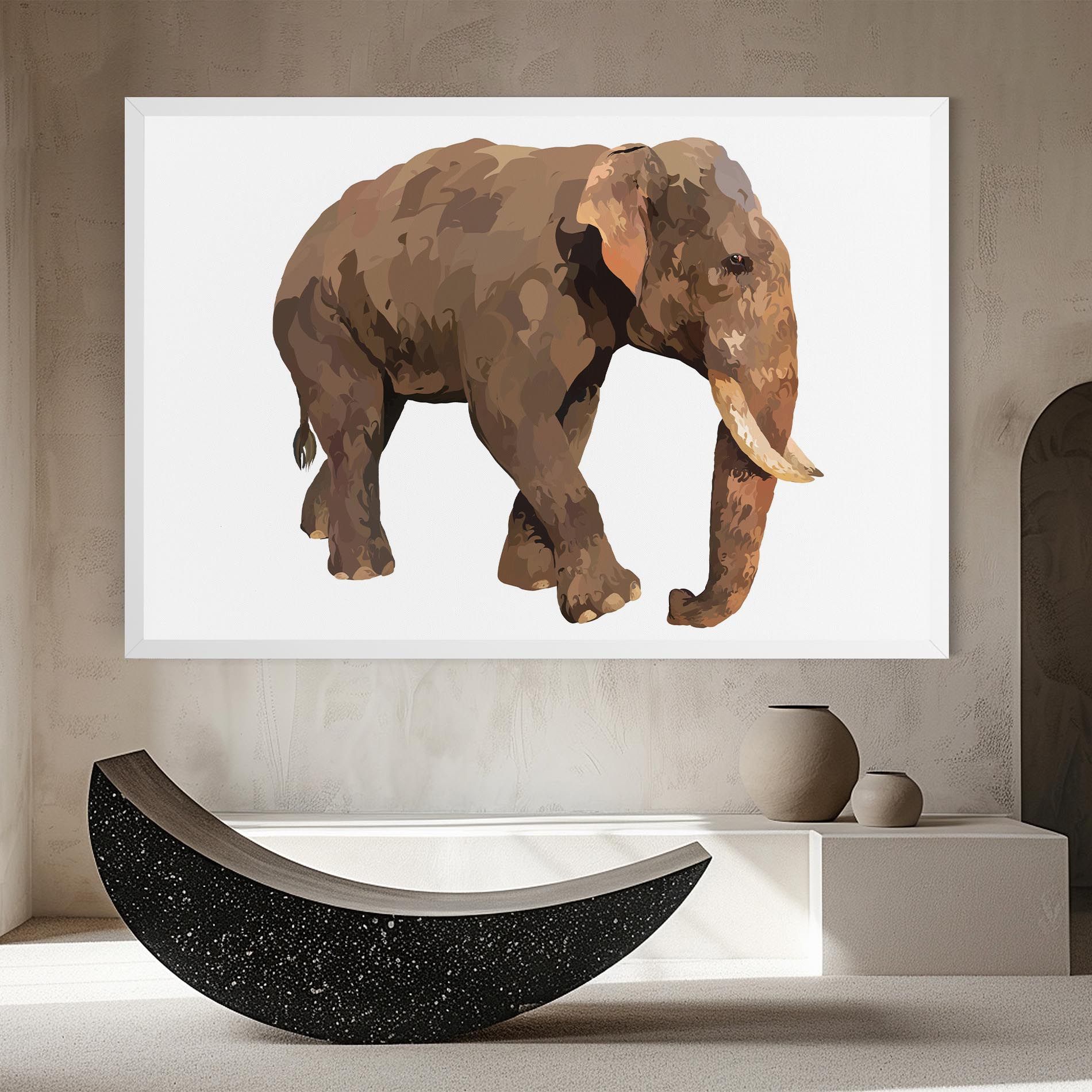 Brown Elephant mockup 8