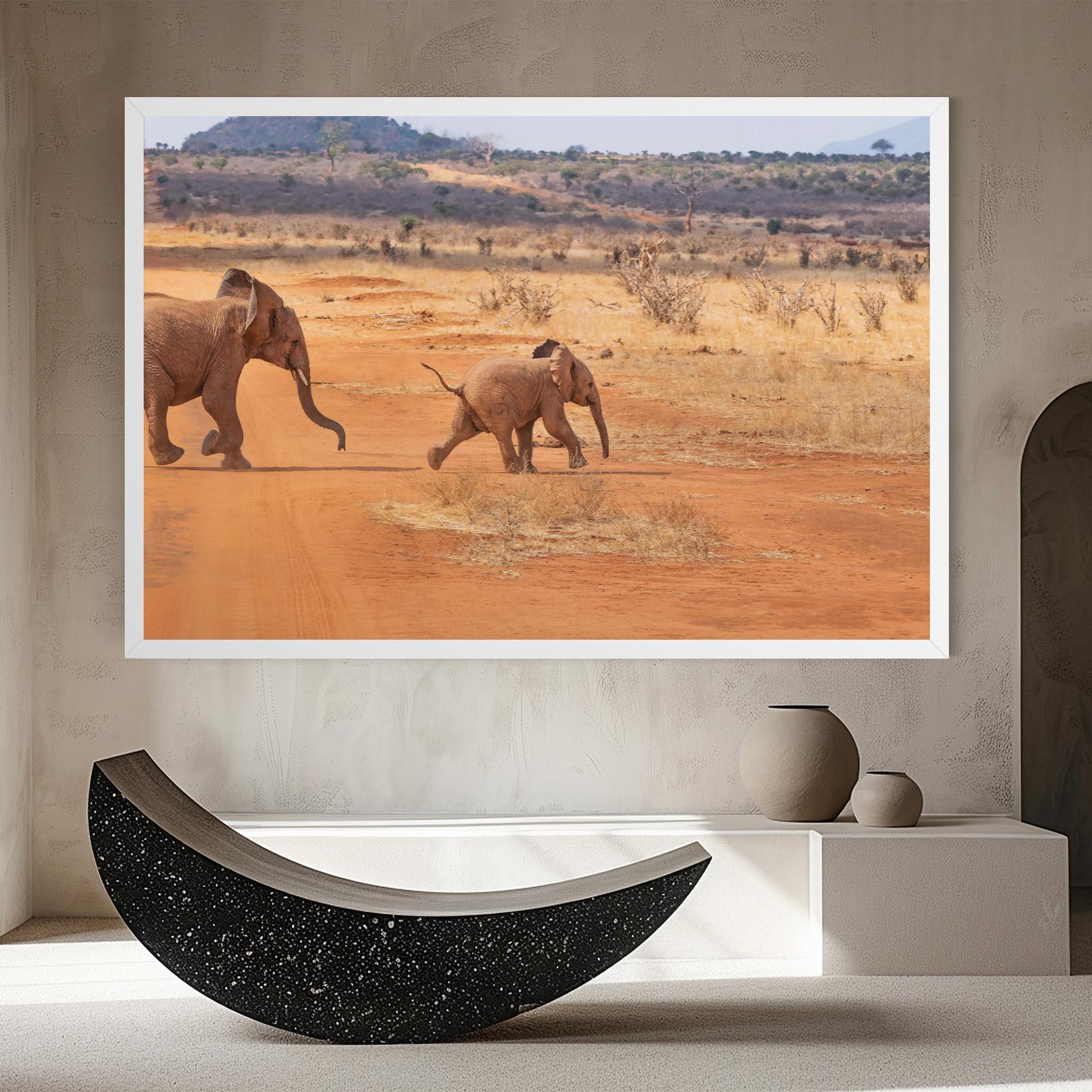 Leinwandbild Desert Safari mockup 8