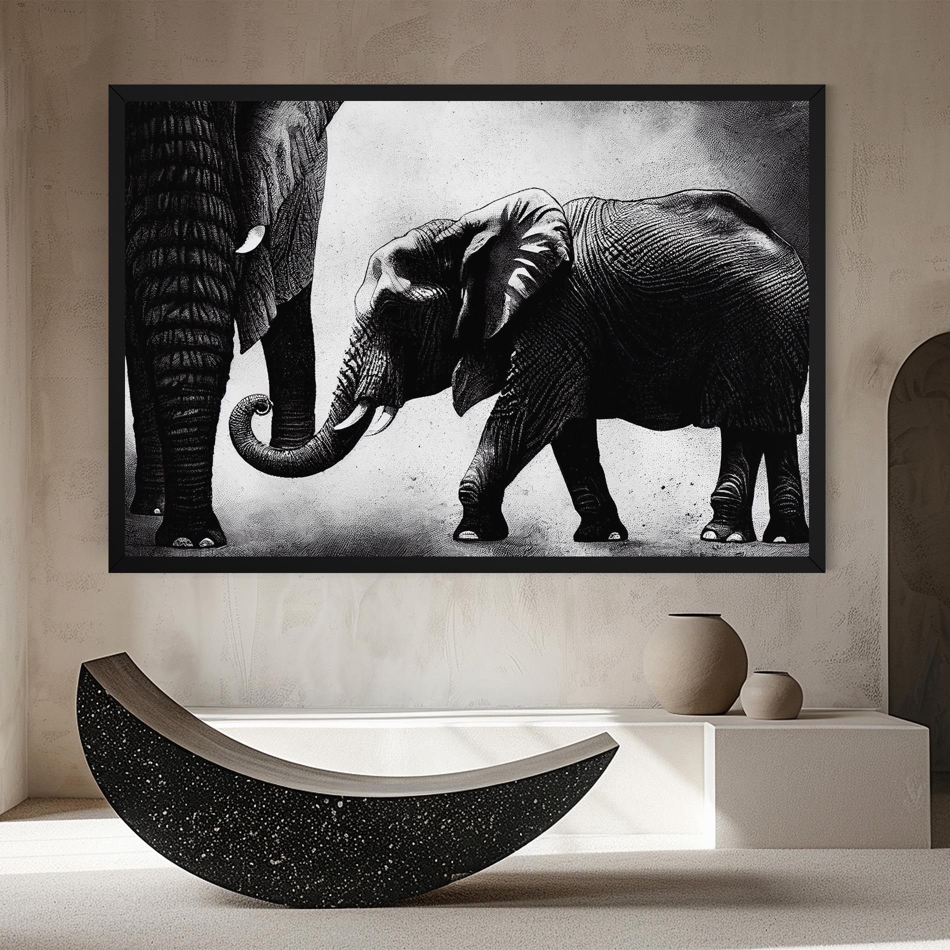 Baby Elephant mockup 8