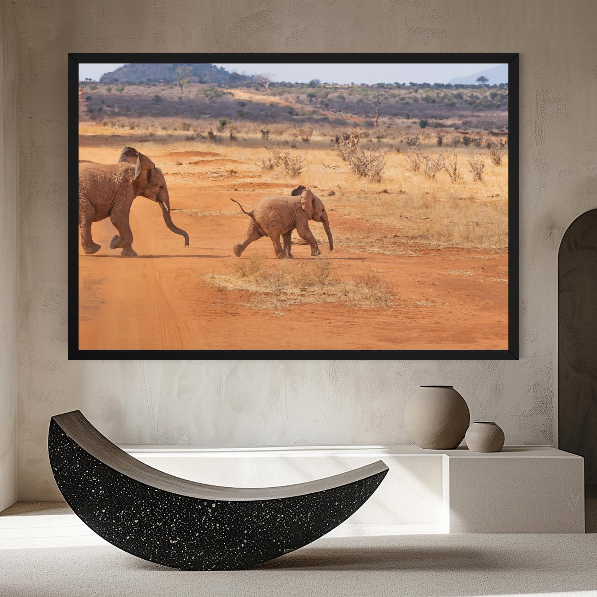 Leinwandbild Desert Safari mockup 8