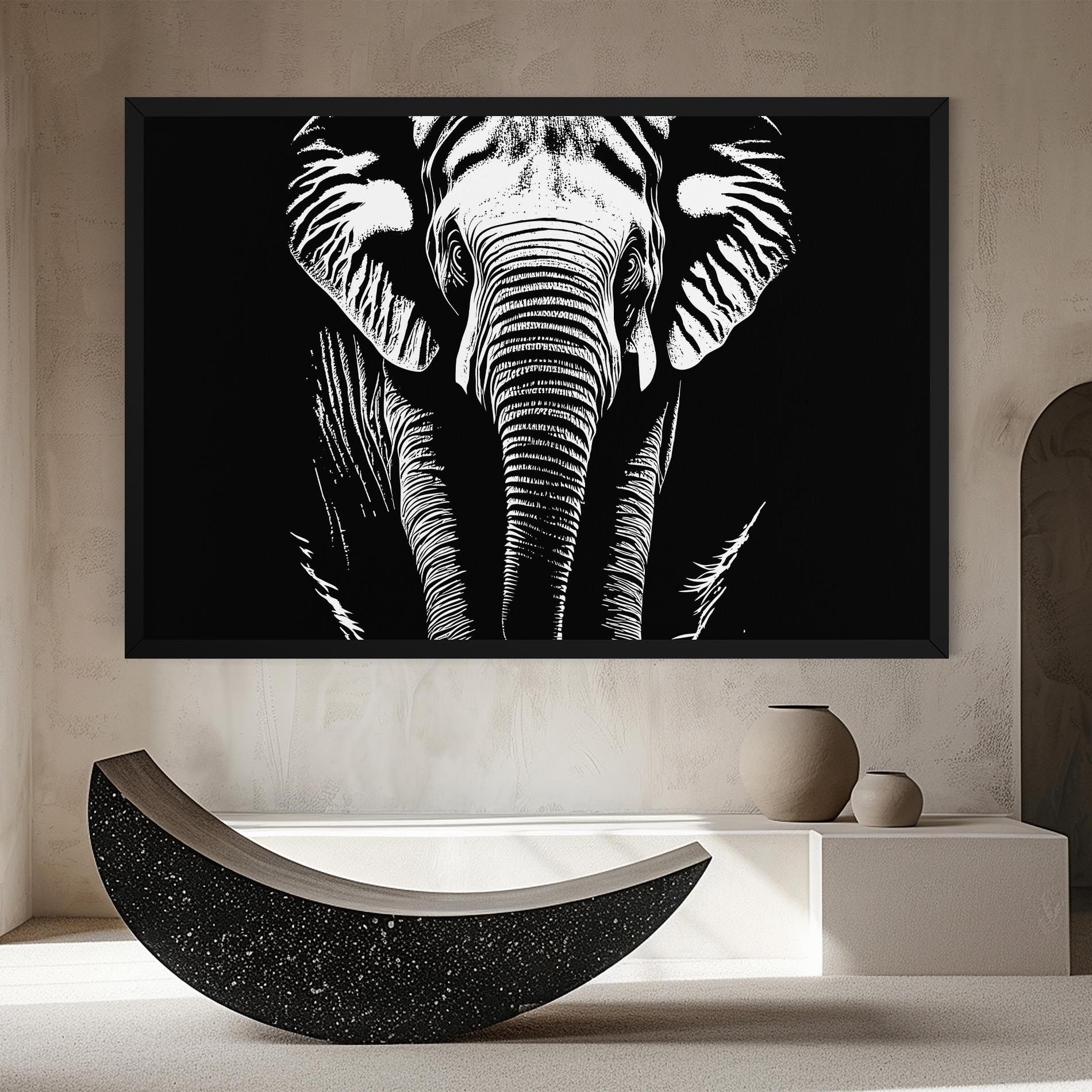 Elephant White Head mockup 8