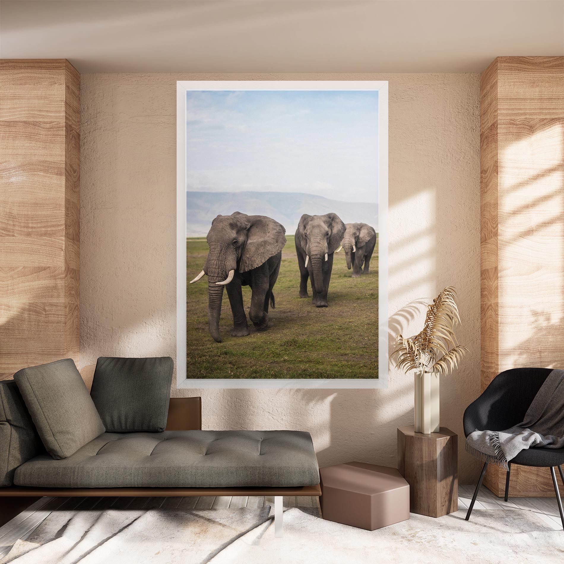 Elephant Landscape mockup 8