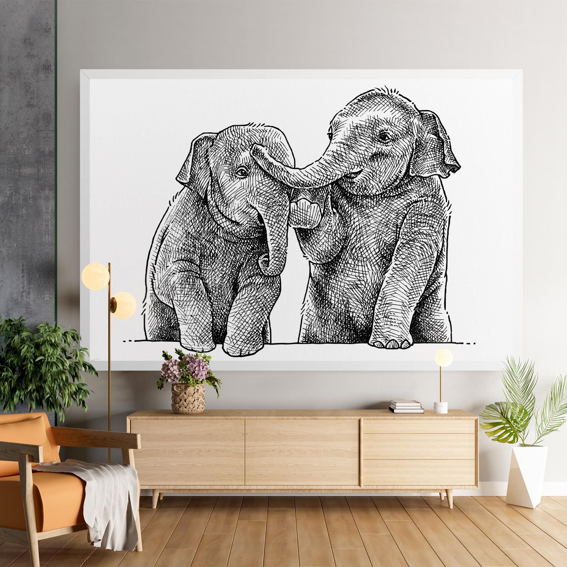 Baby Elephants mockup 9