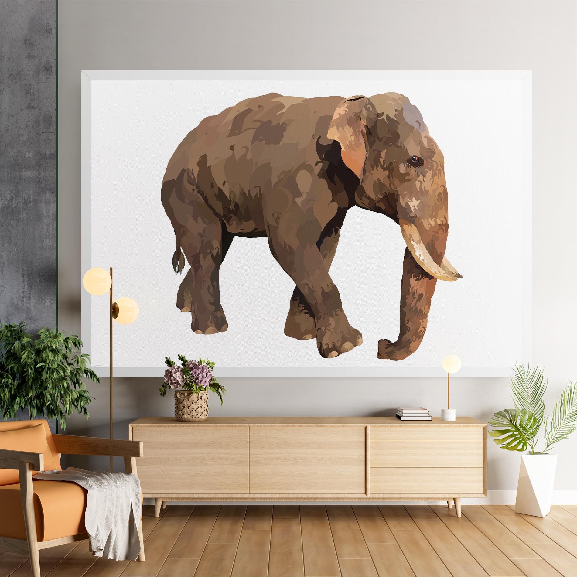 Brown Elephant mockup 9