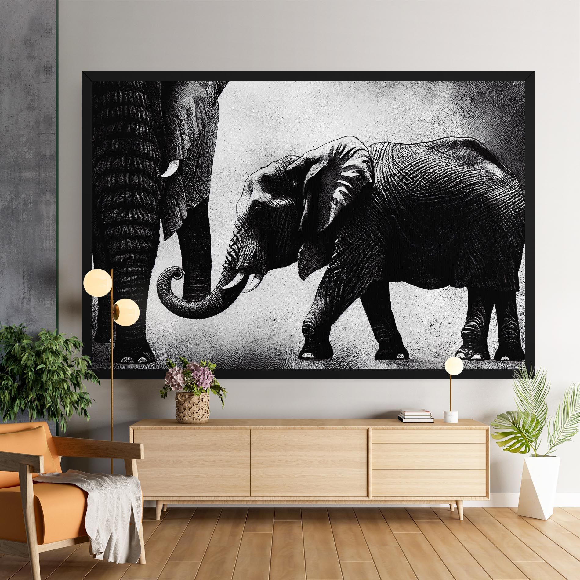 Baby Elephant mockup 9
