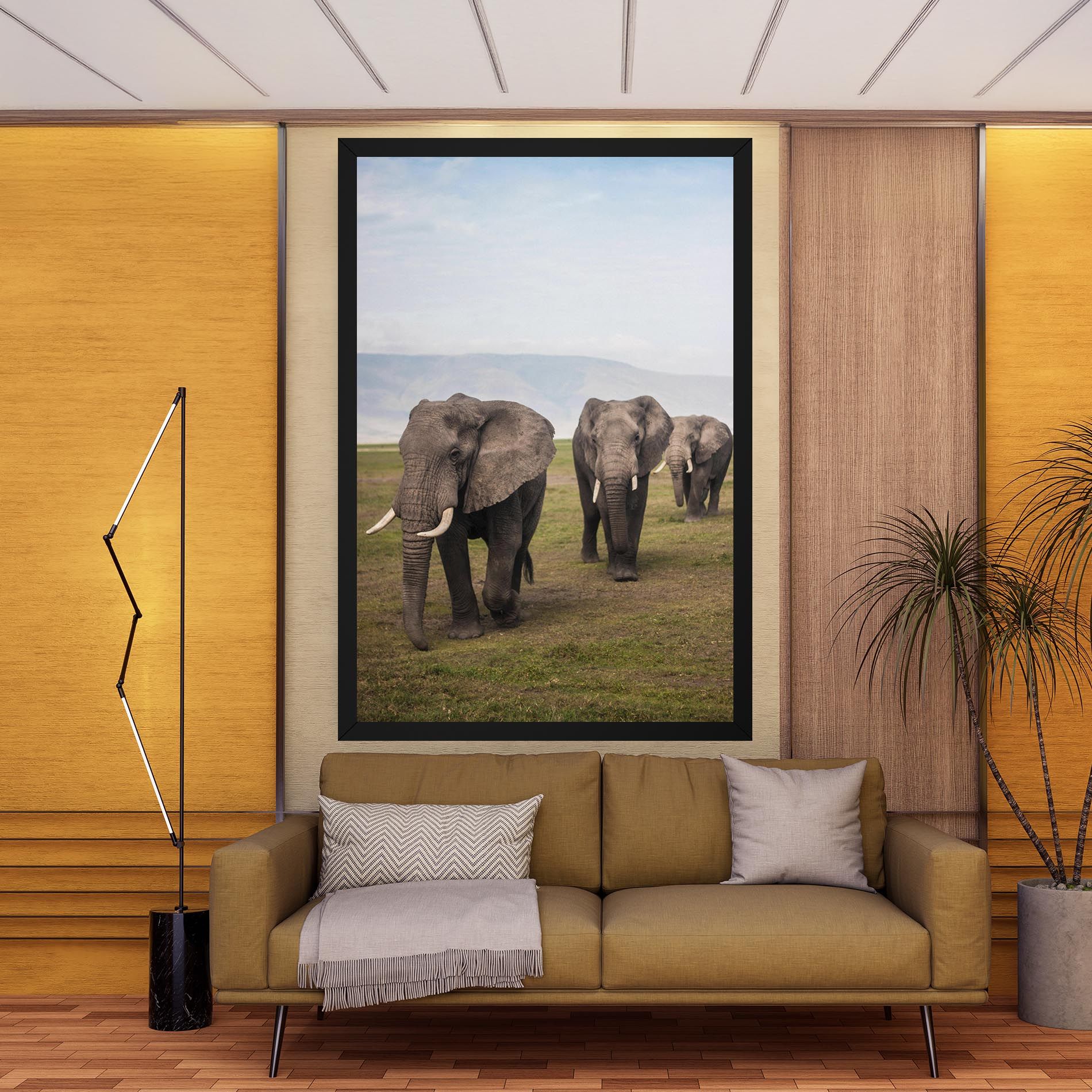 Elephant Landscape mockup 9