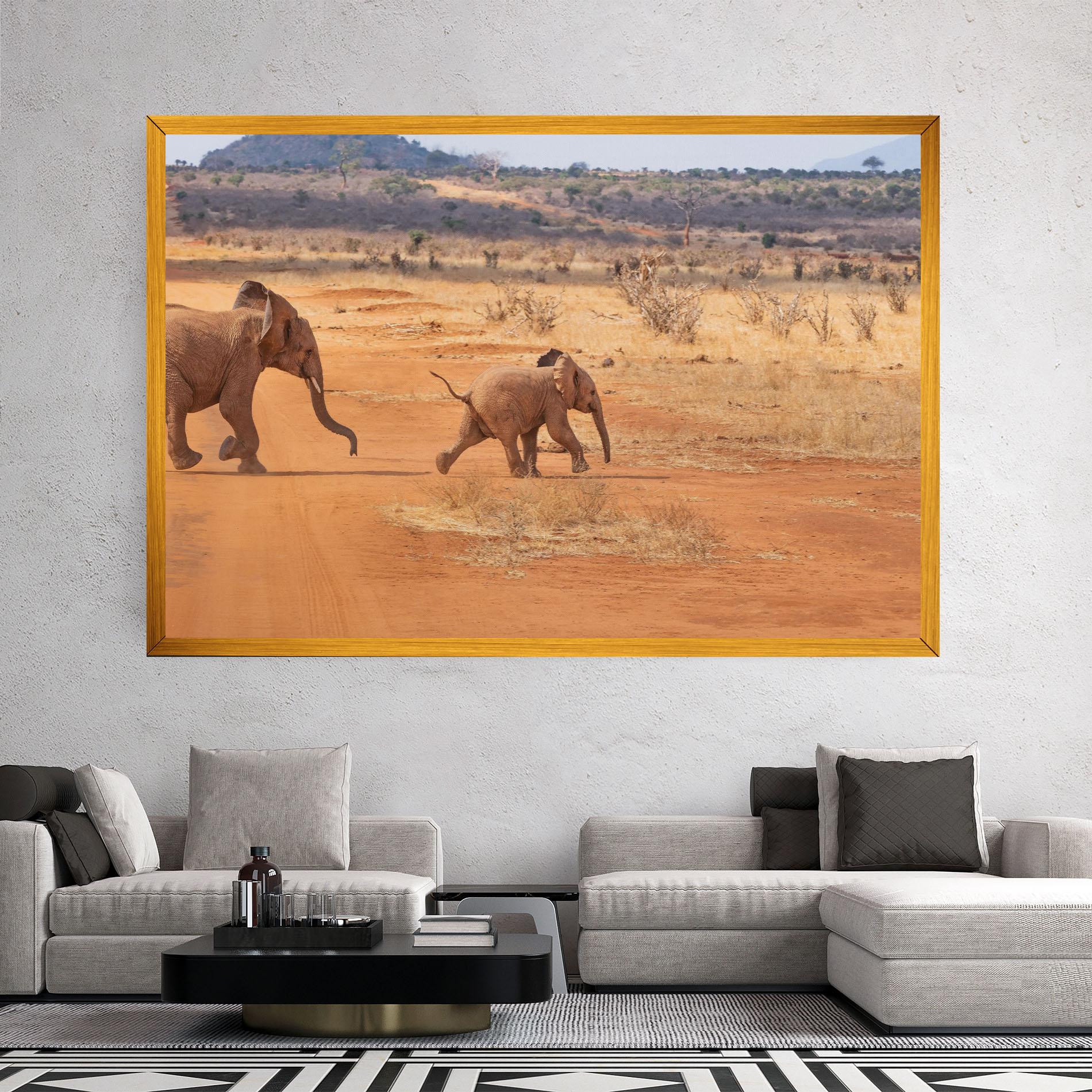 Leinwandbild Desert Safari mockup 2