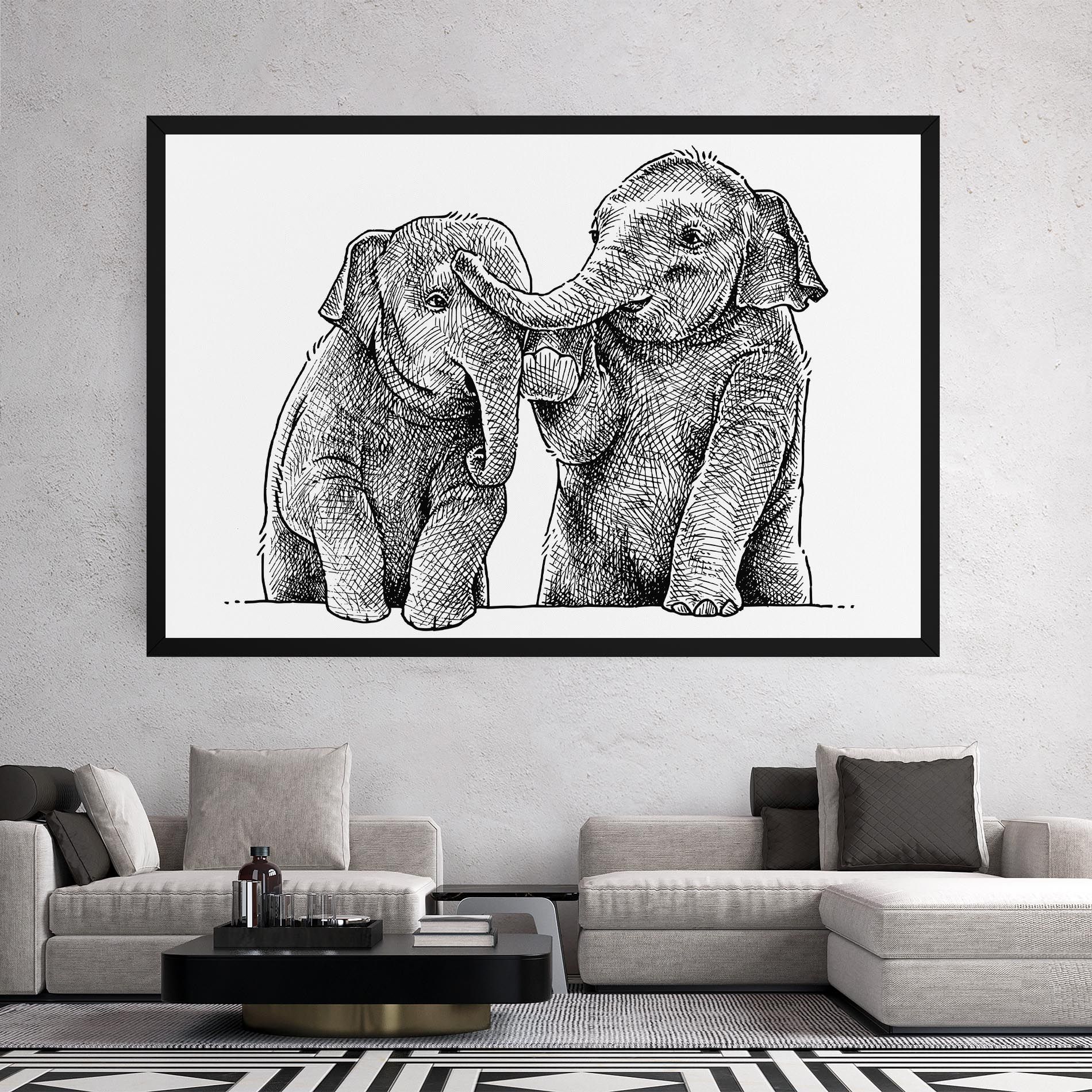 Baby Elephants mockup 2