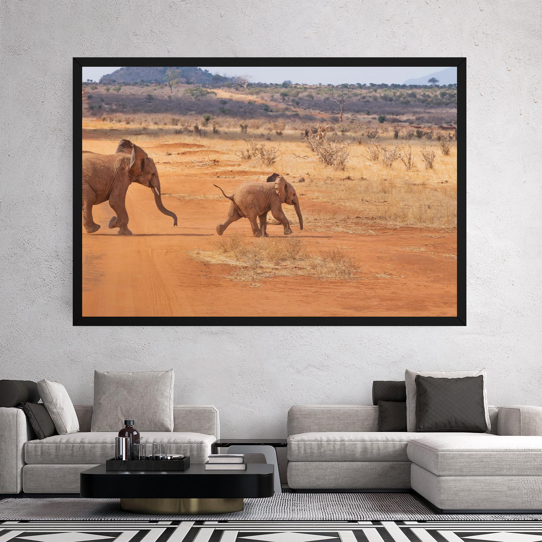 Leinwandbild Desert Safari mockup 2