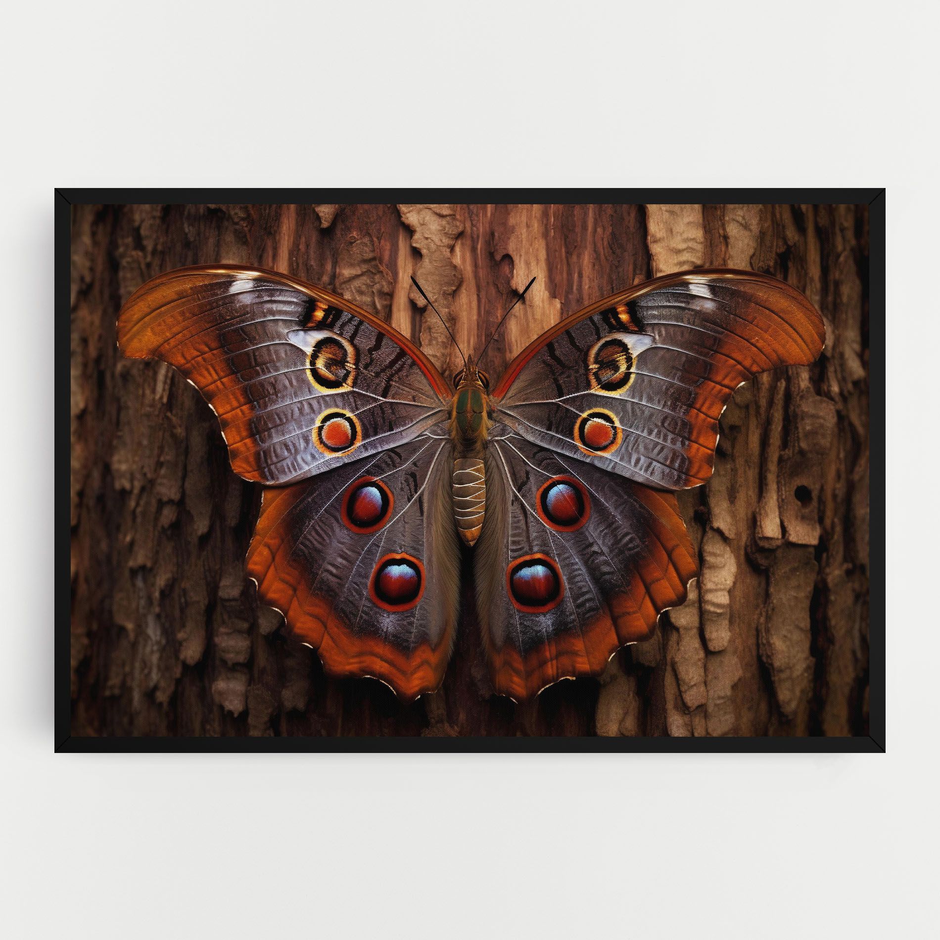 Brown Eyes Butterfly mockup 0