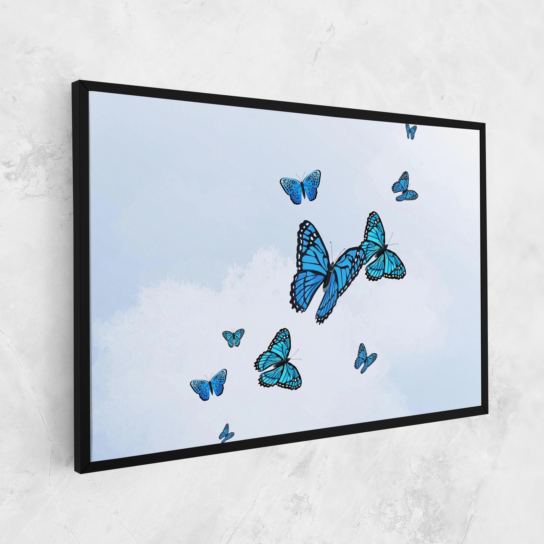 Blue Sky Butterfly mockup 1