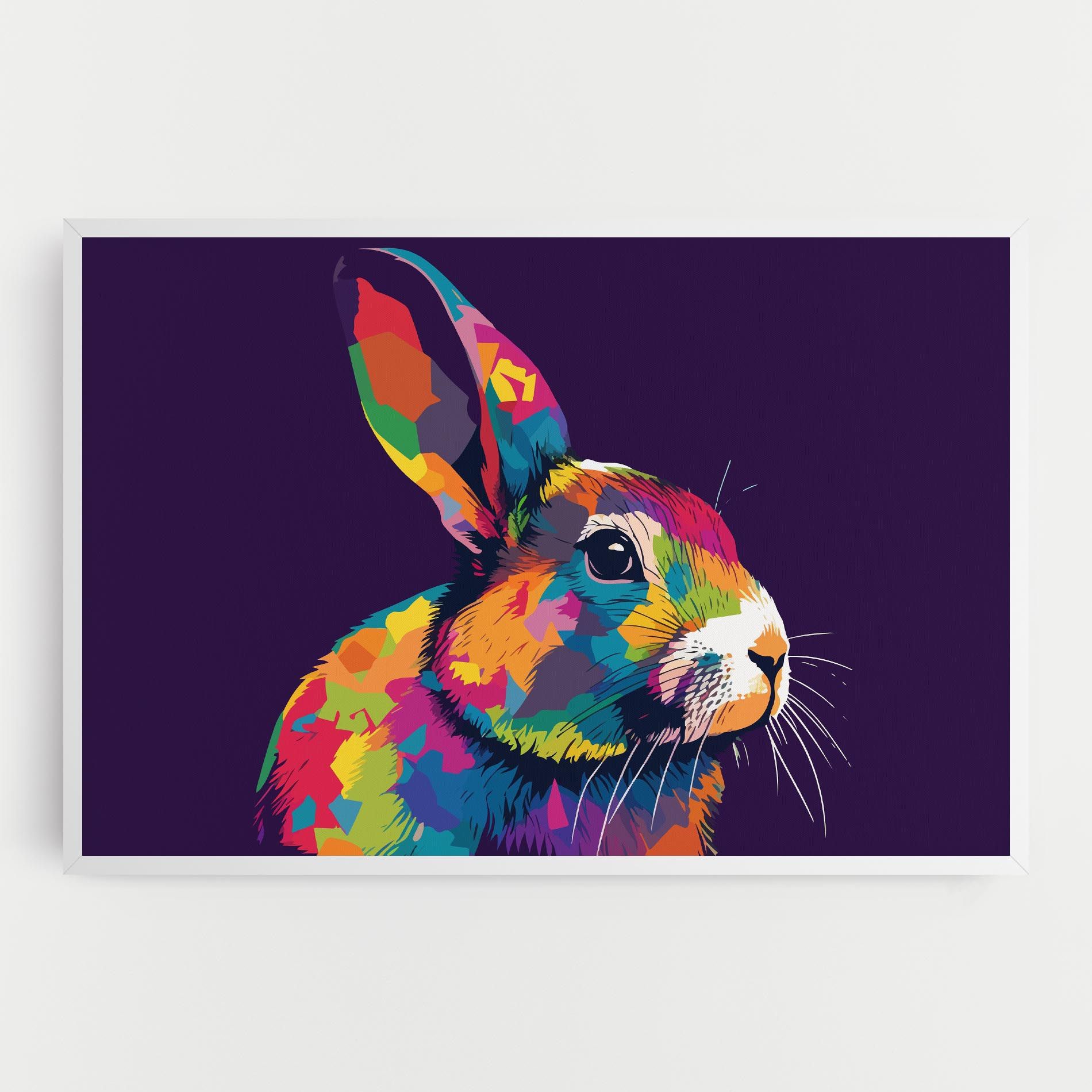 Bunny On Purple mockup 0