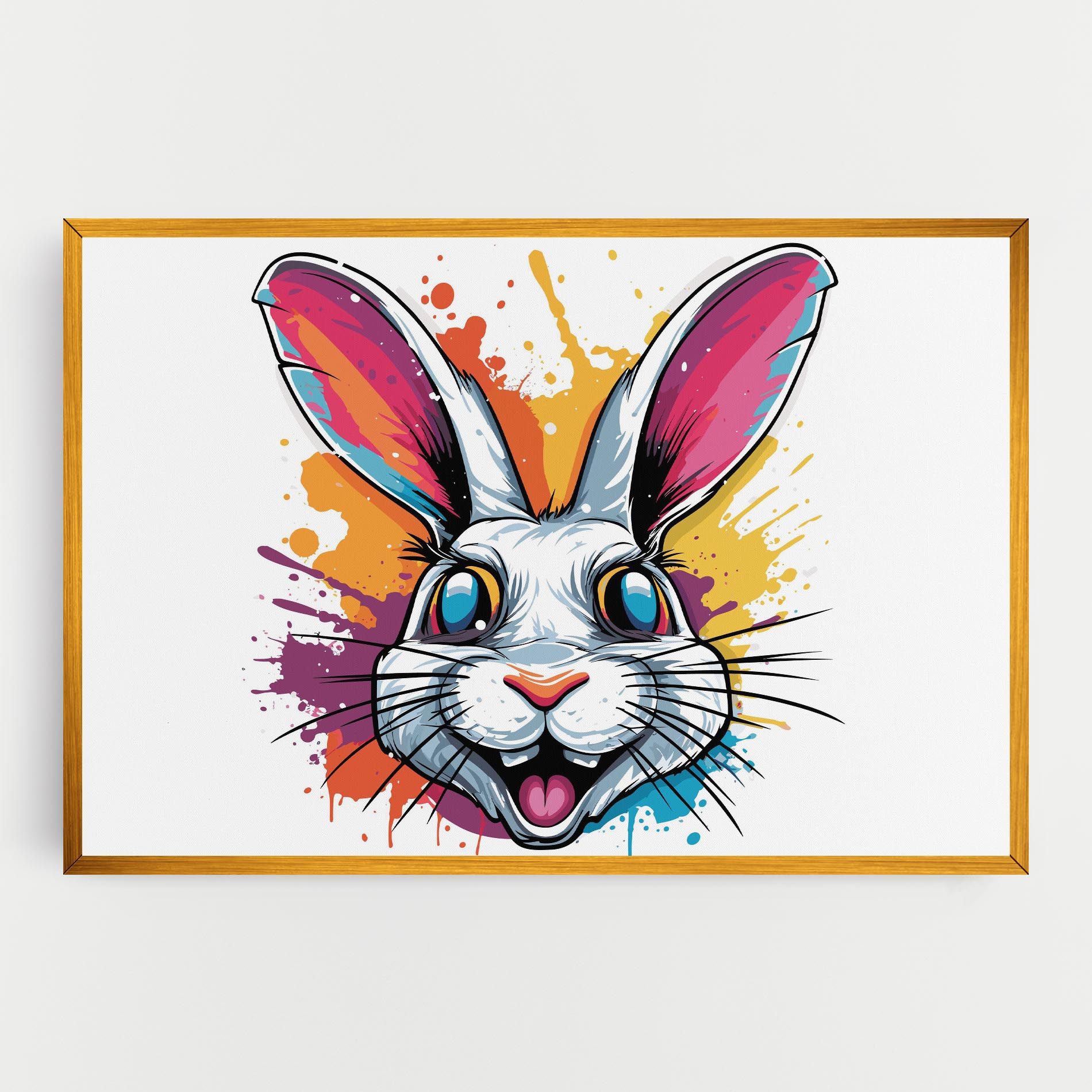 Crazy Bunny mockup 0