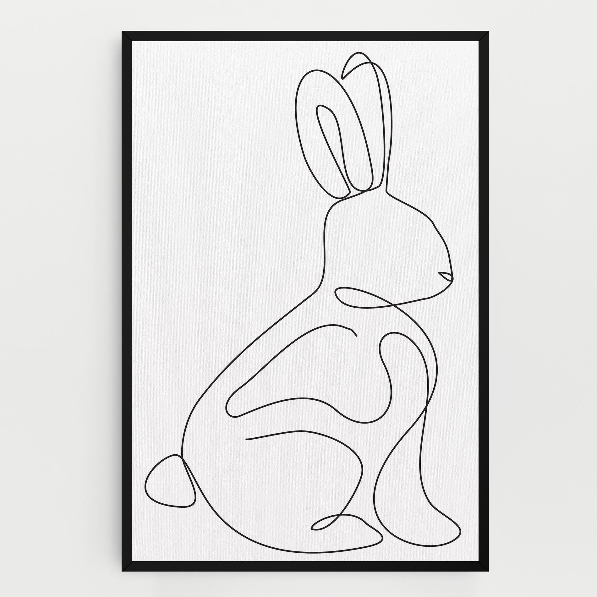 Cute Rabbit mockup 0