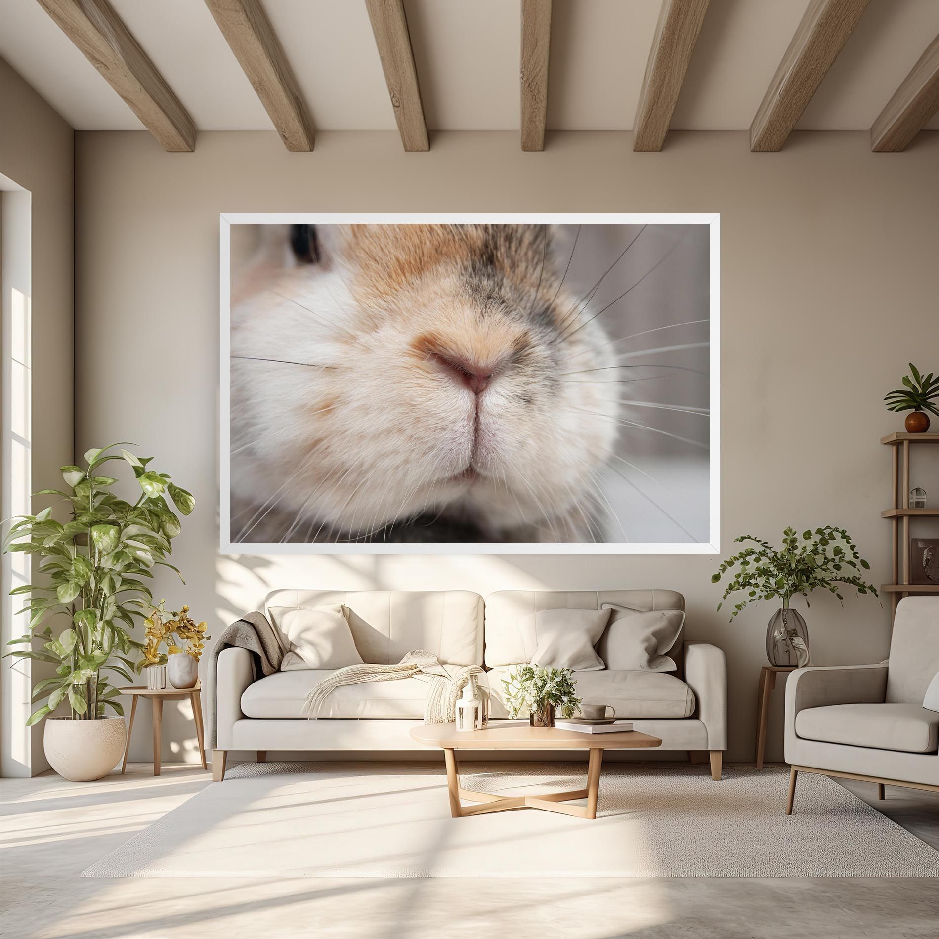 Close Up Bunny mockup 6