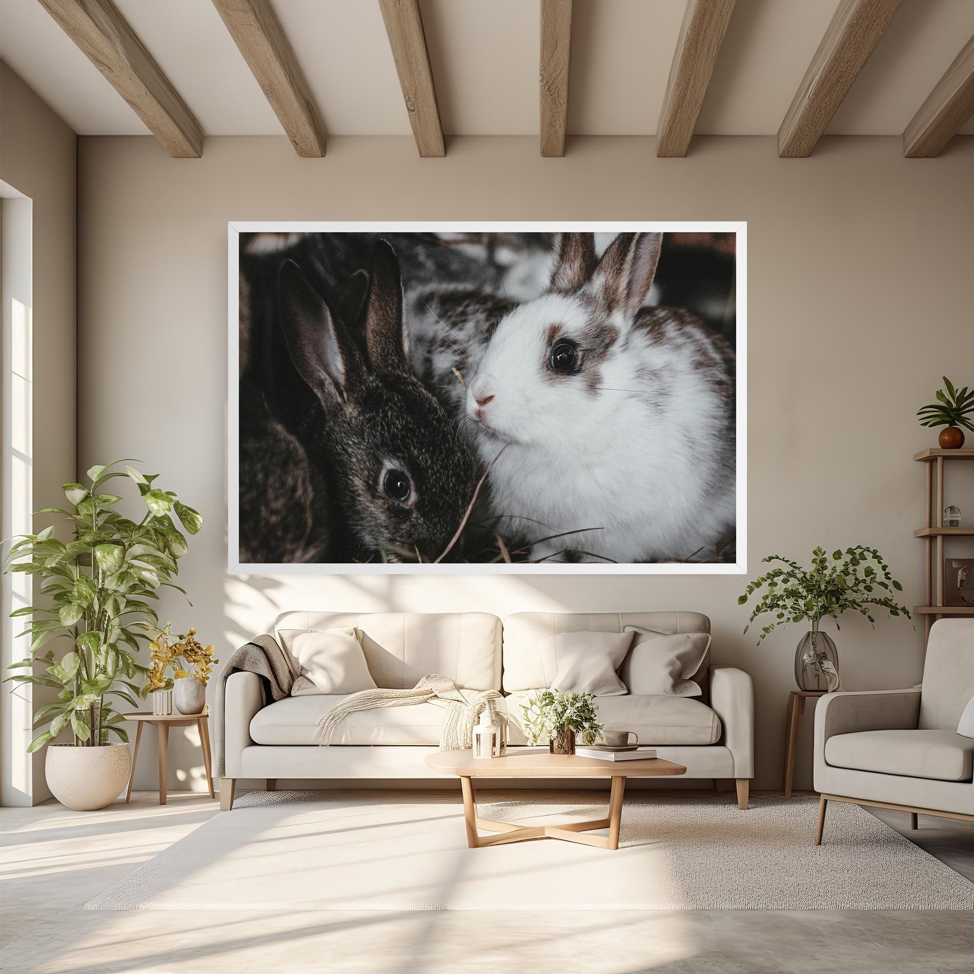 Cute Small Rabbit mockup 6