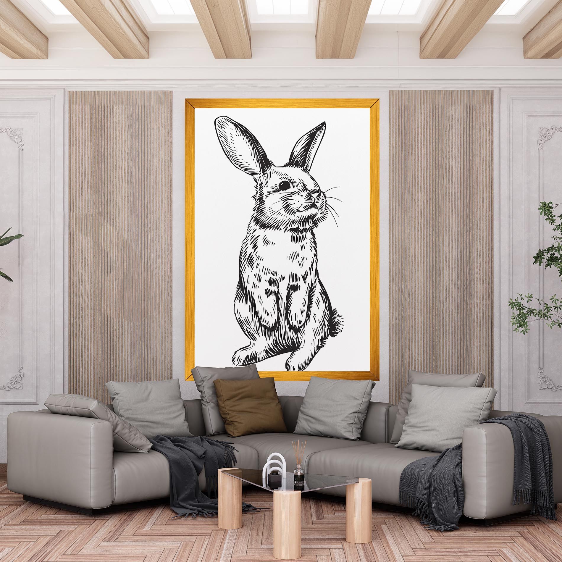 Cute Bunny mockup 6