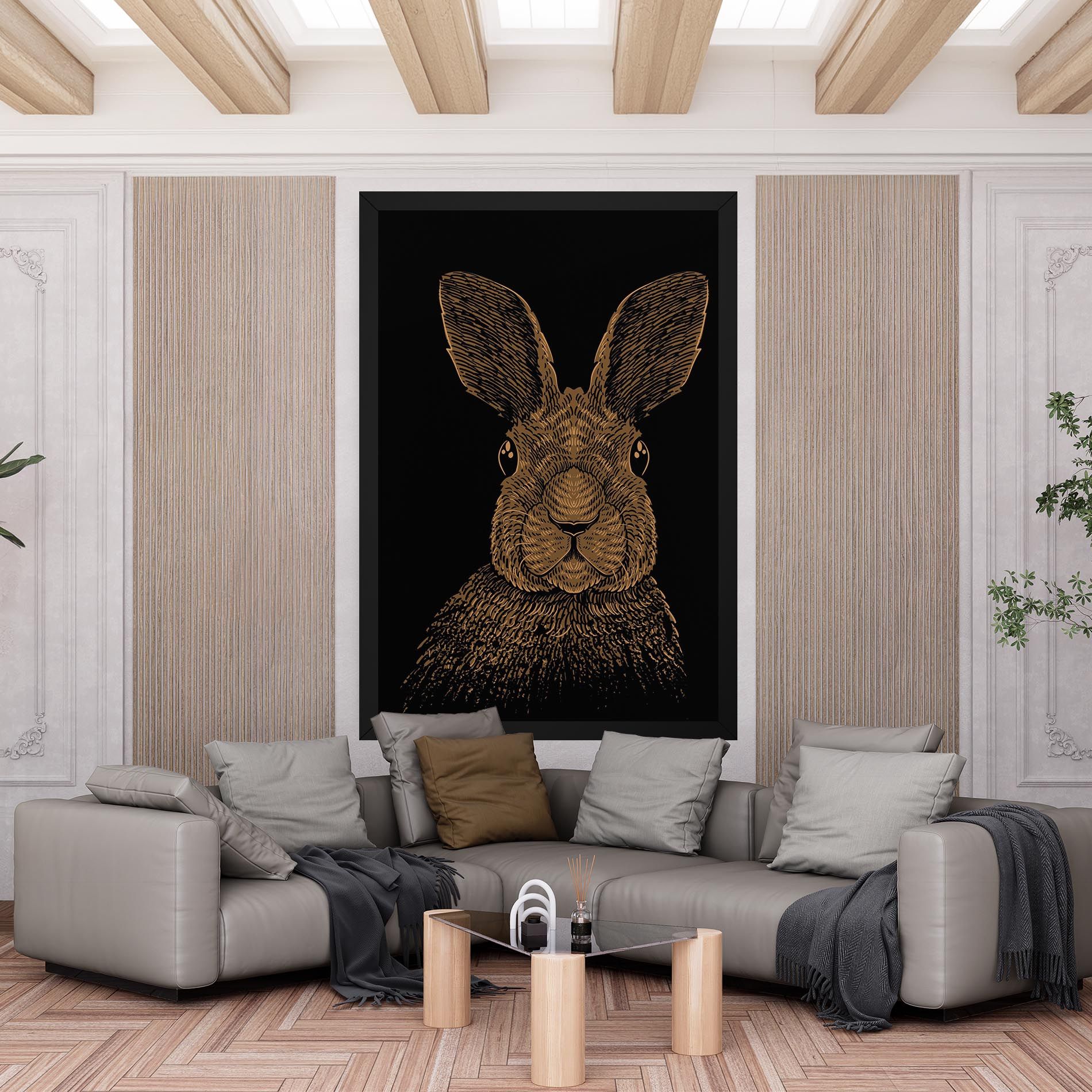 Brown Bunny mockup 6