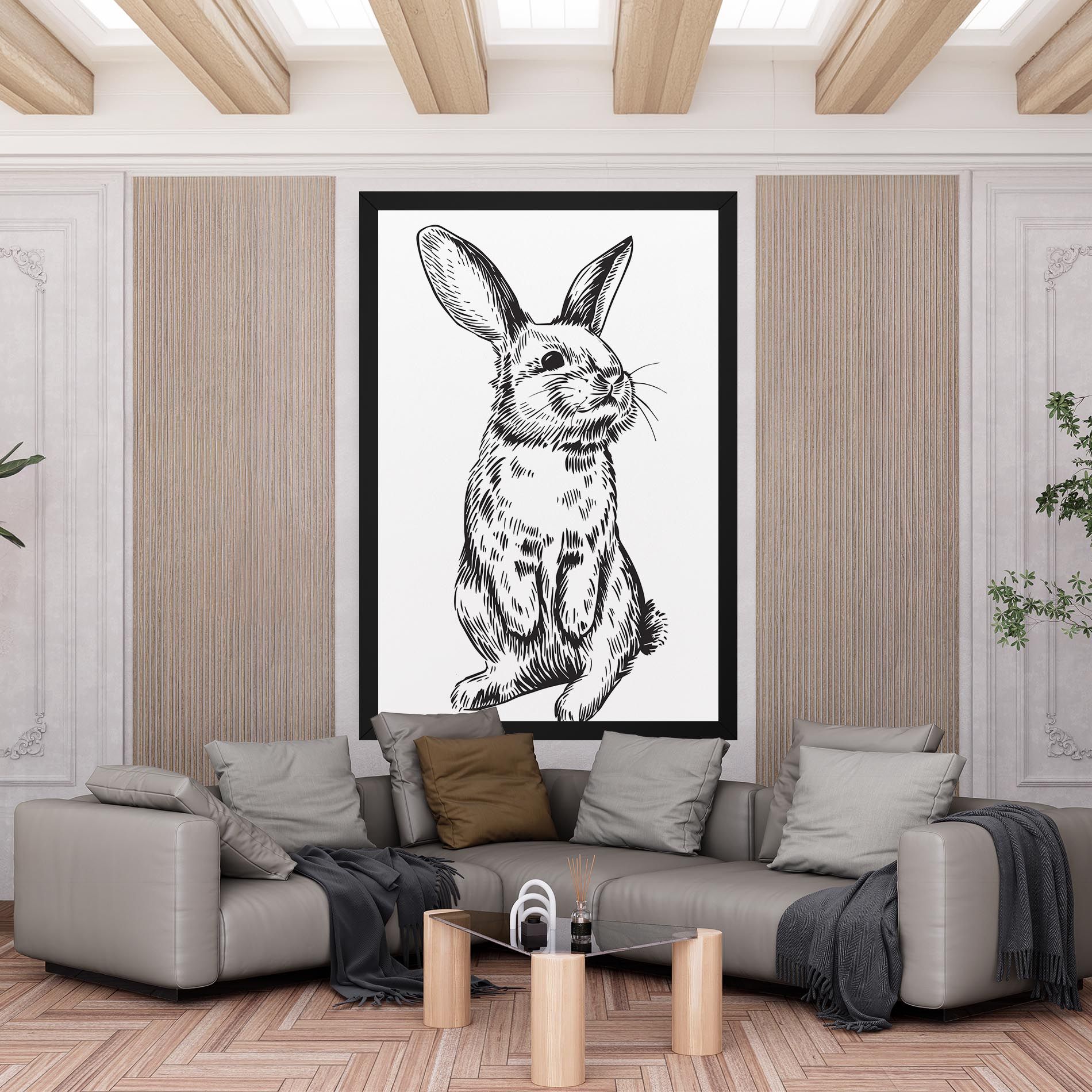 Cute Bunny mockup 6