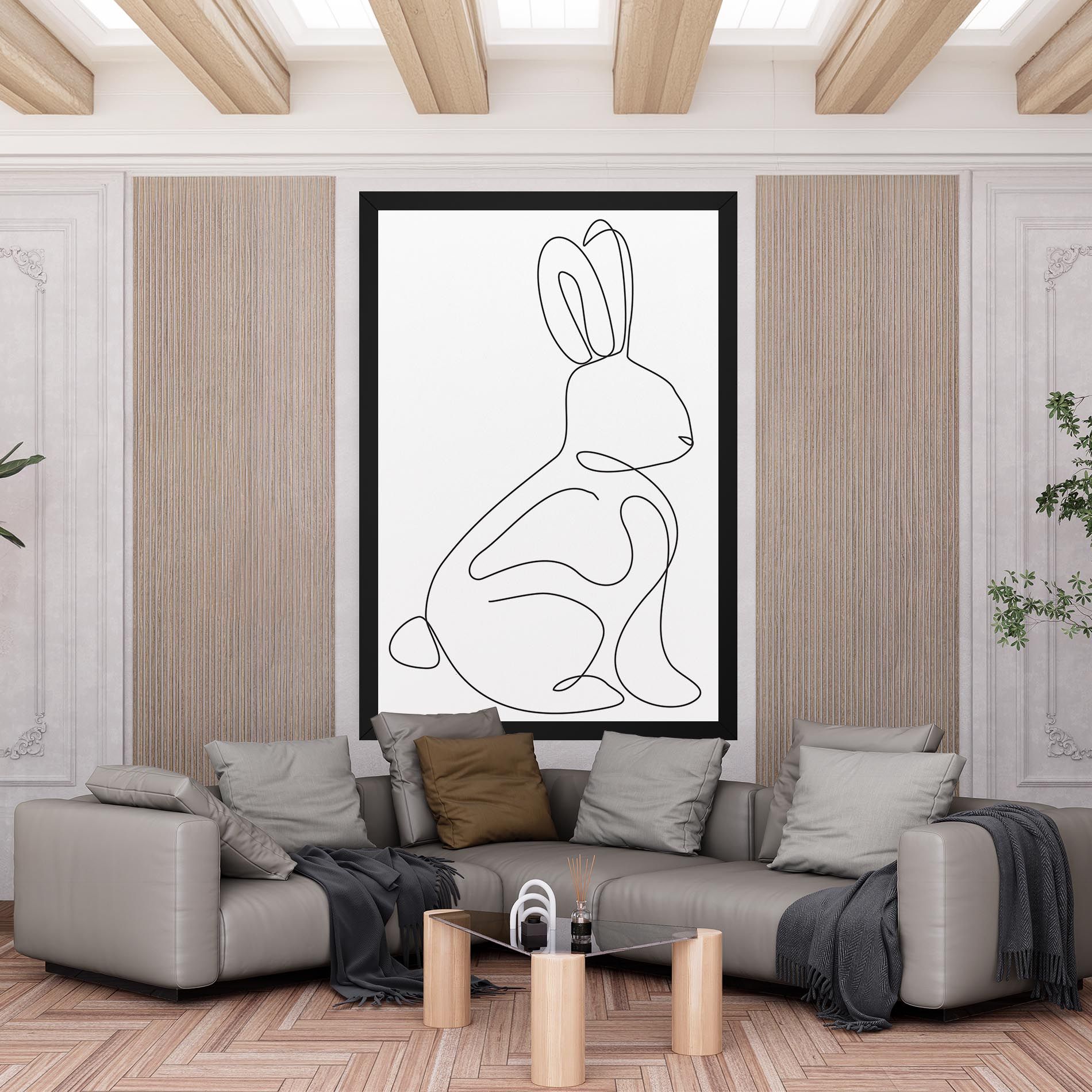 Cute Rabbit mockup 6