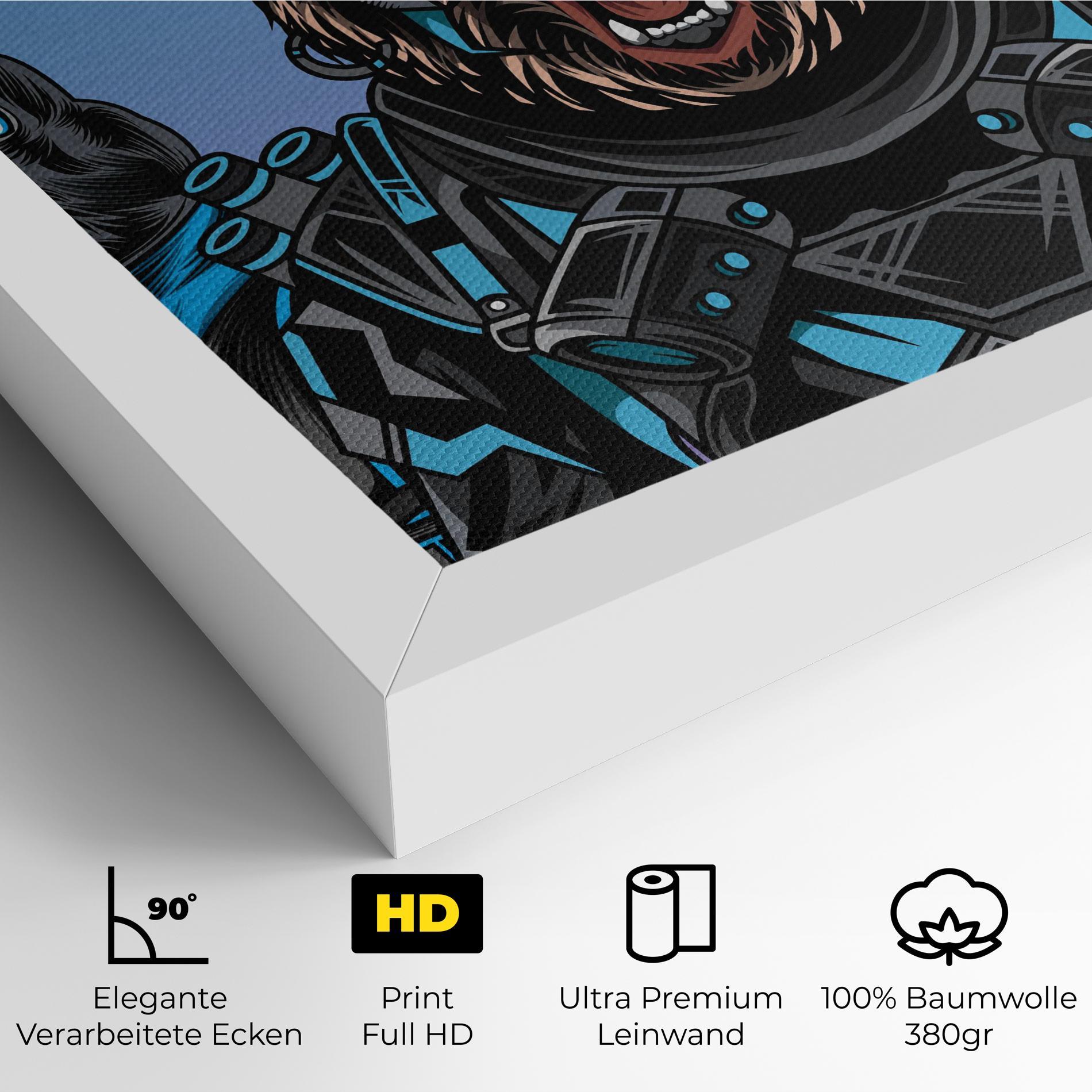 Leinwandbild Bunny Bear mockup 4