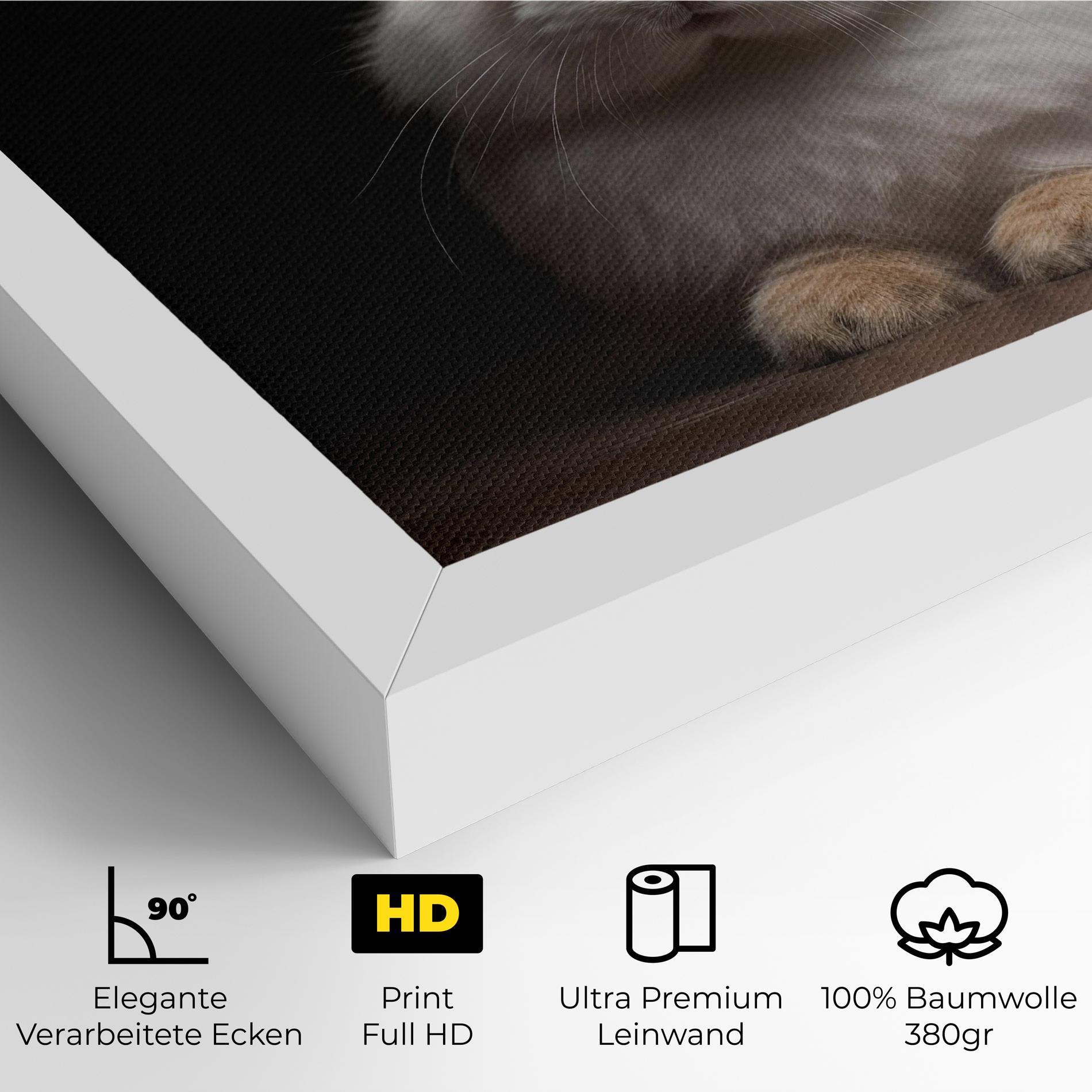 Leinwandbild Eyeglasses Bunny mockup 4