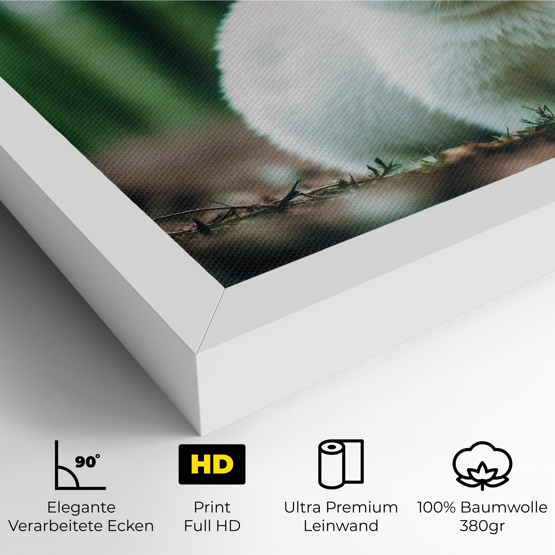 Leinwandbild Forest Bunny mockup 4