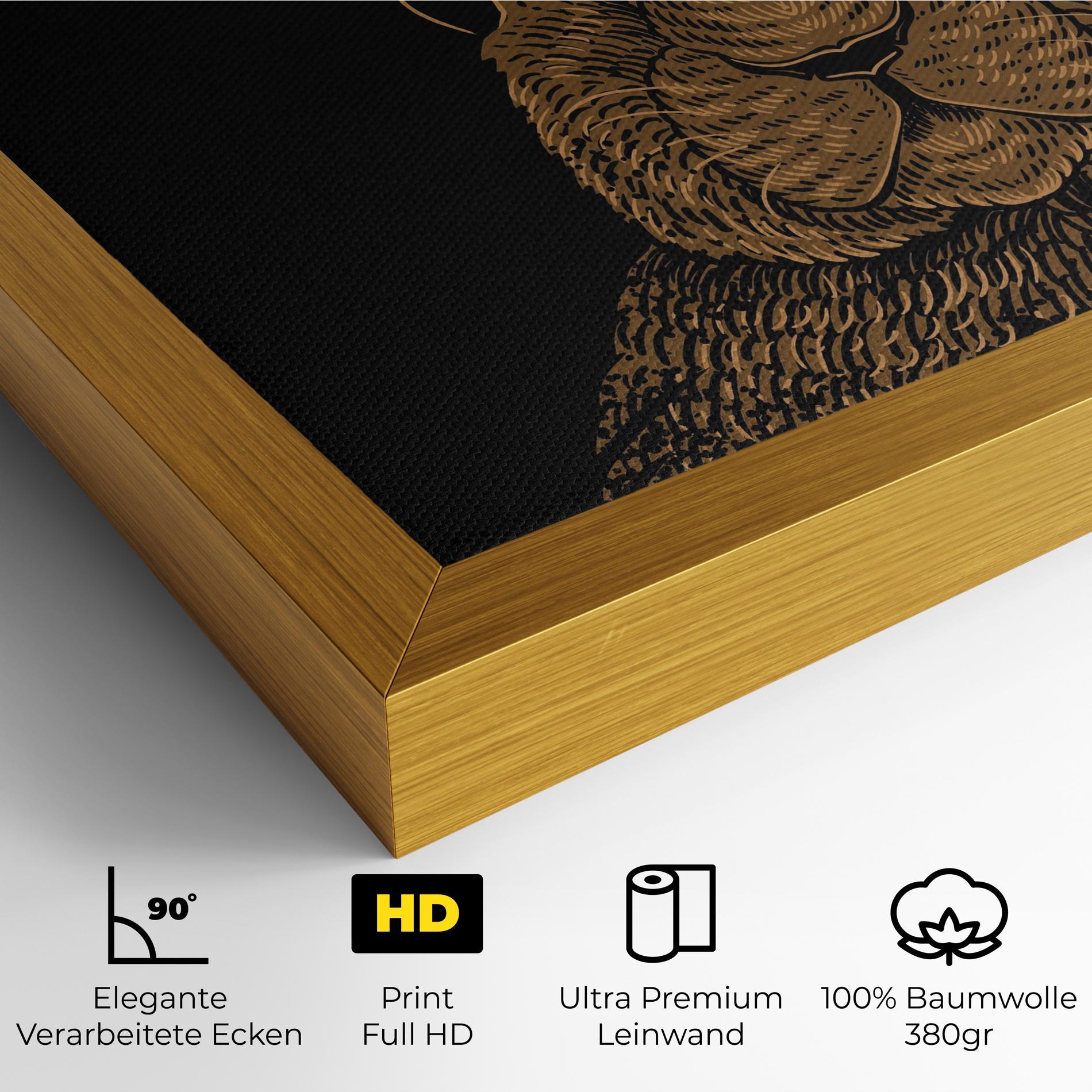 Leinwandbild Brown Bunny mockup 4