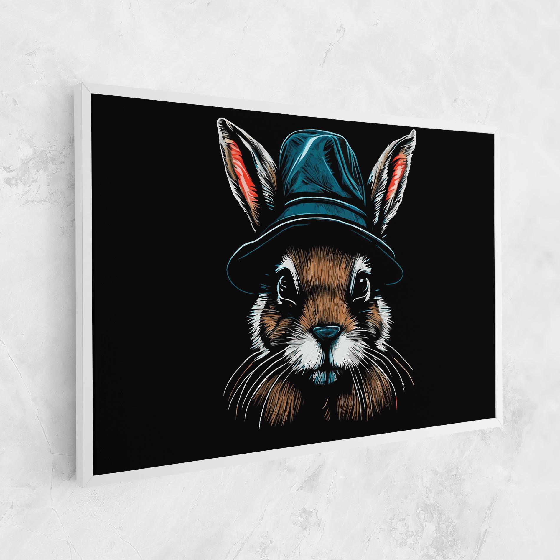 Leinwandbild Hat Bunny mockup 1