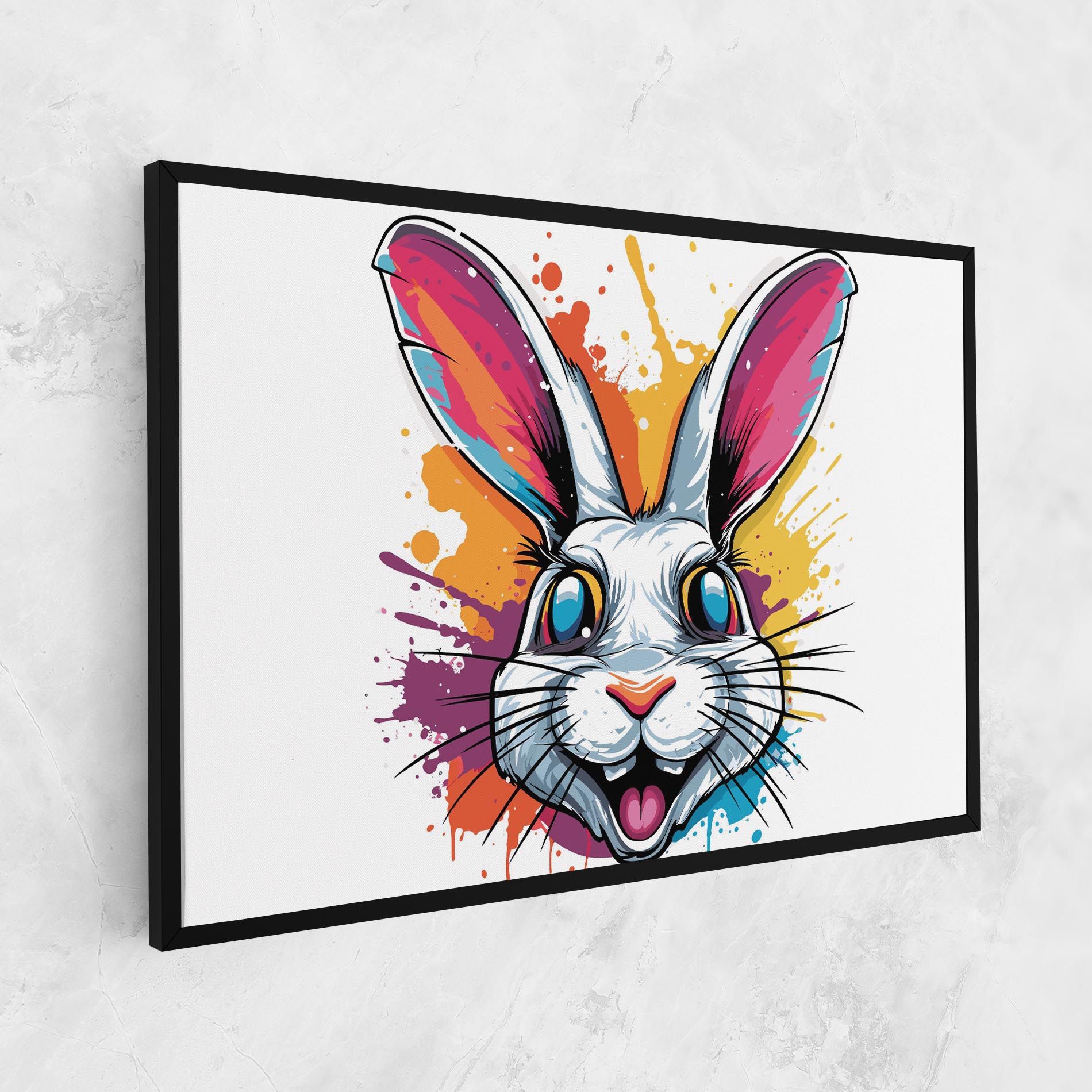 Crazy Bunny mockup 1