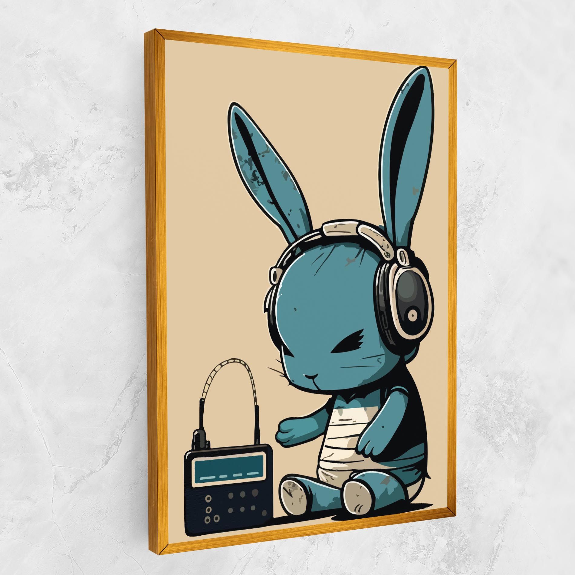 Blue Baby Bunny mockup 1
