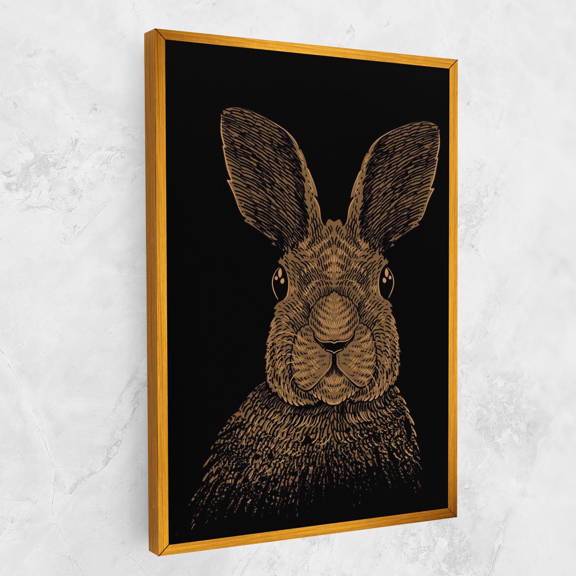 Leinwandbild Brown Bunny mockup 1