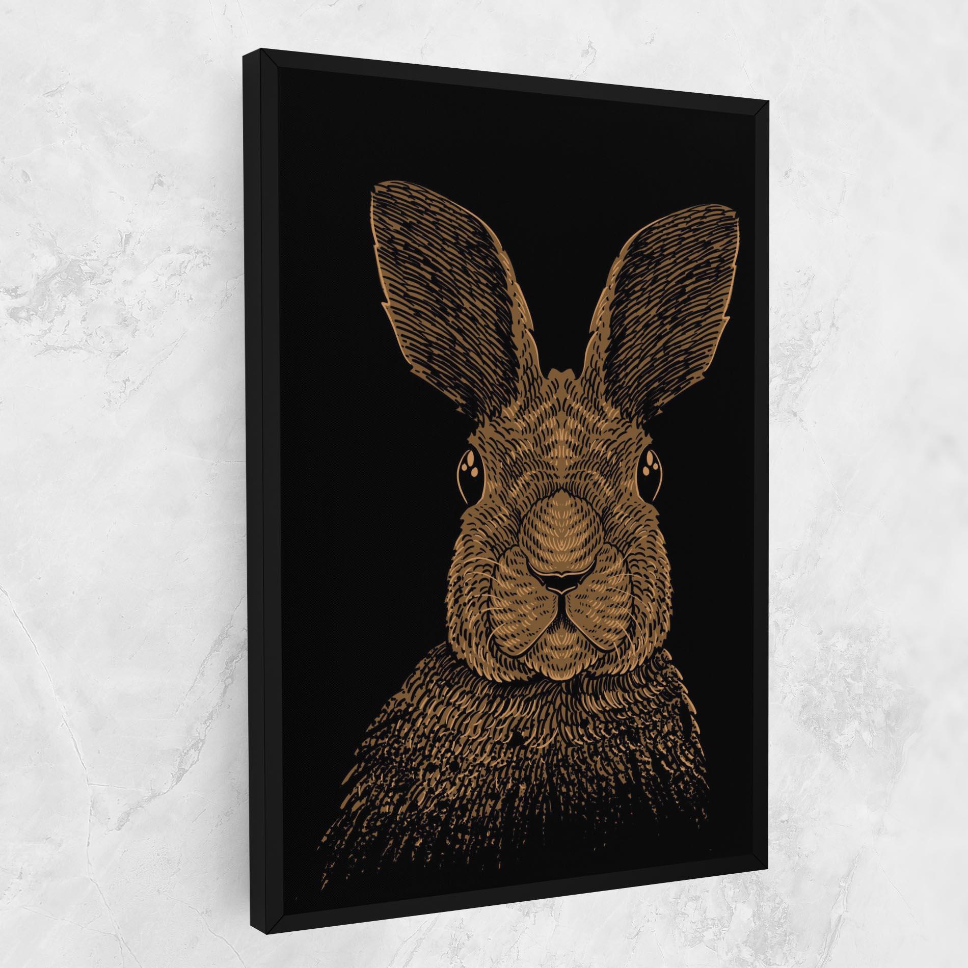 Leinwandbild Brown Bunny mockup 1