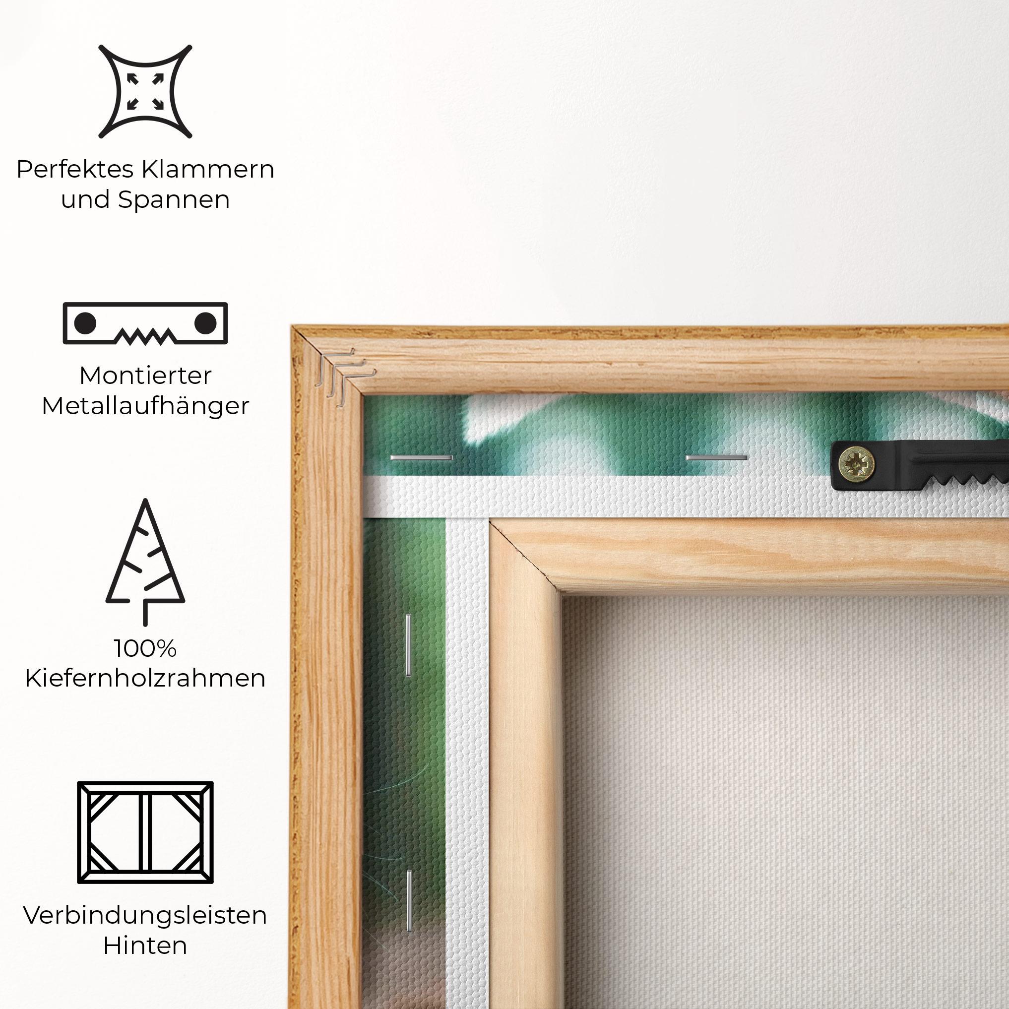 Leinwandbild Forest Bunny mockup 5