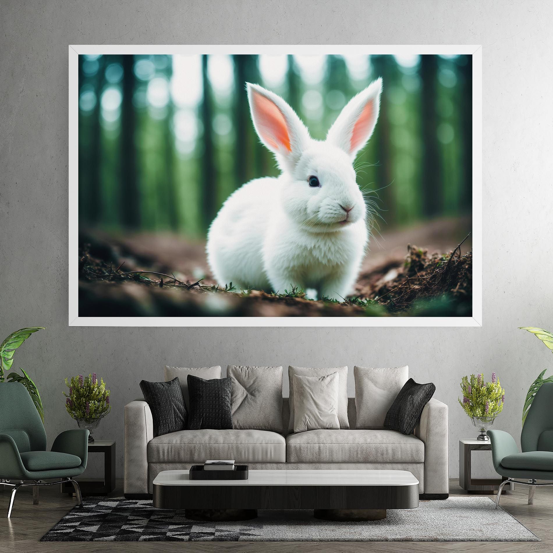 Forest Bunny mockup 7