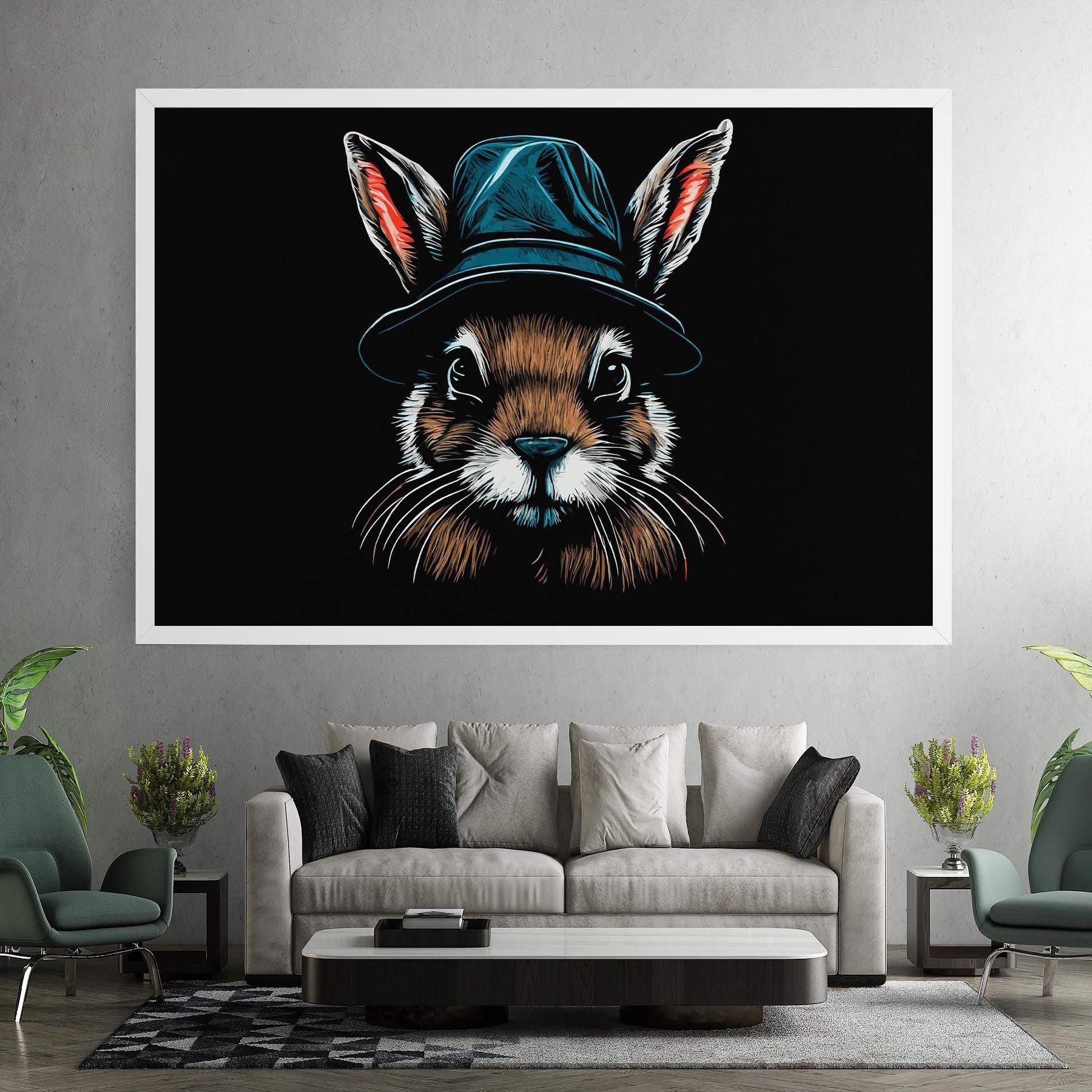 Hat Bunny mockup 7