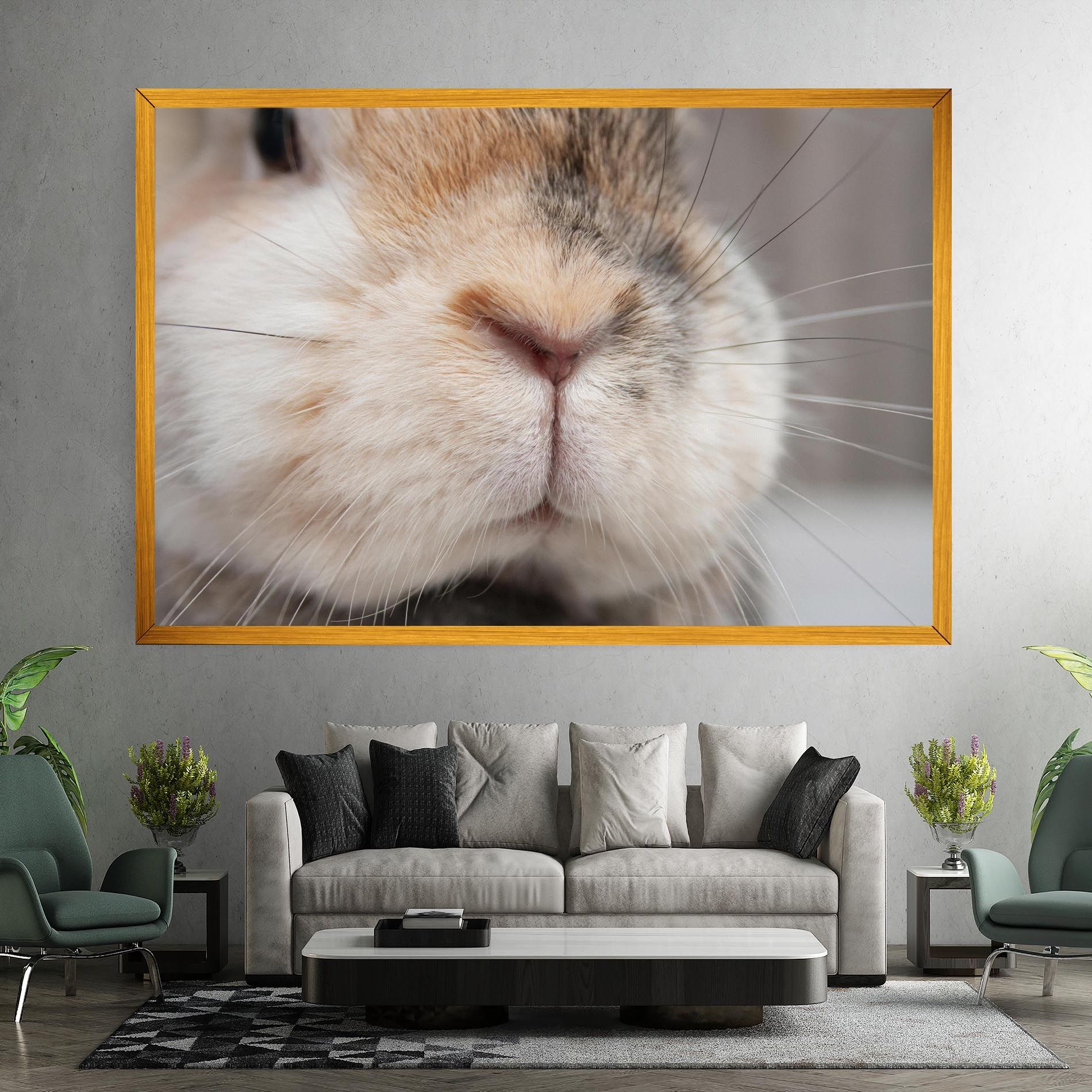Close Up Bunny mockup 7