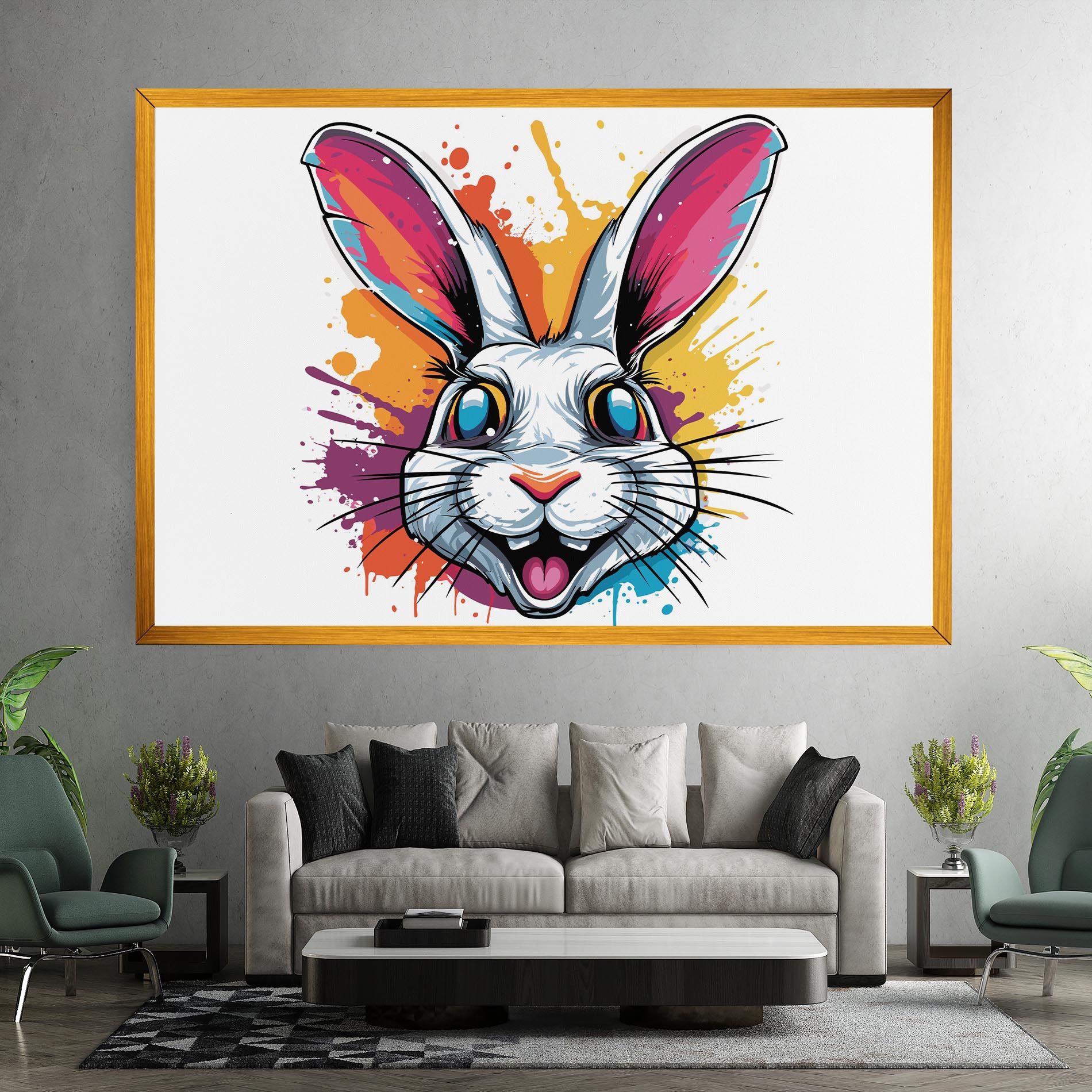 Crazy Bunny mockup 7