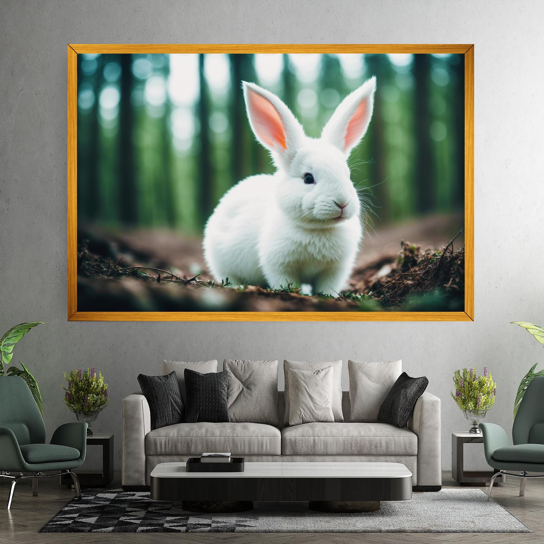 Forest Bunny mockup 7
