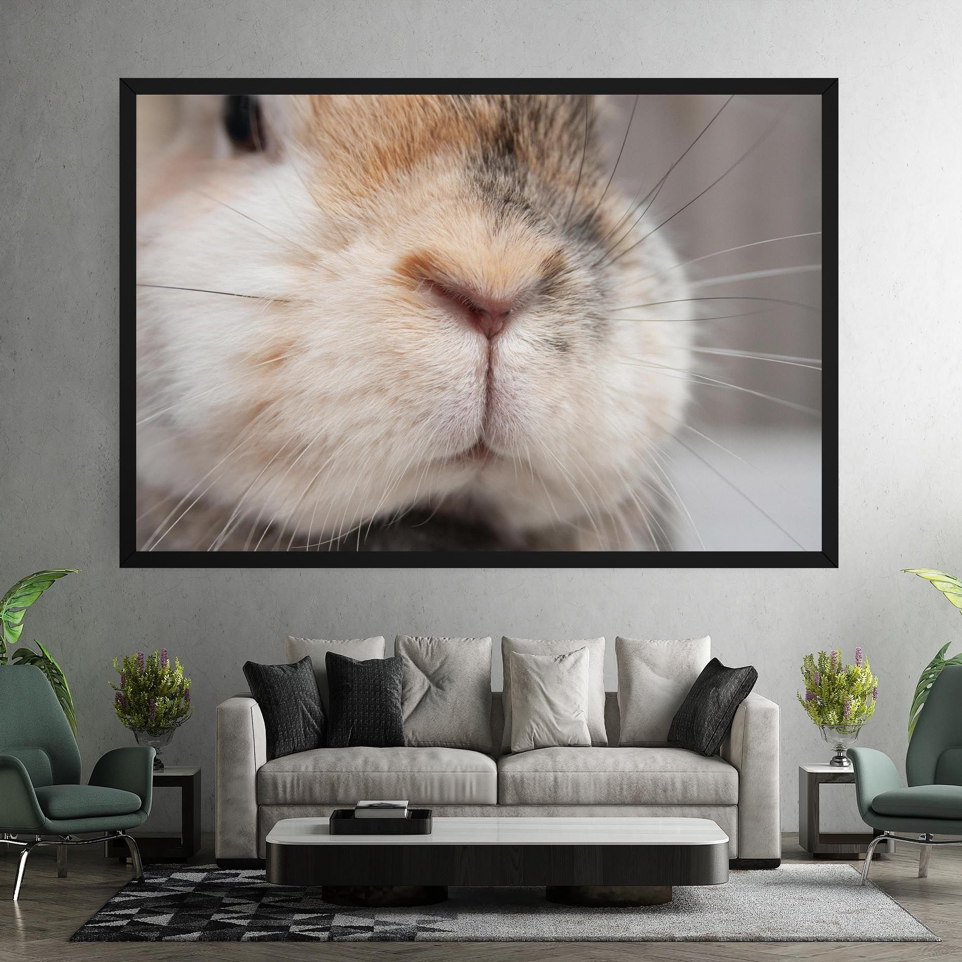 Close Up Bunny mockup 7