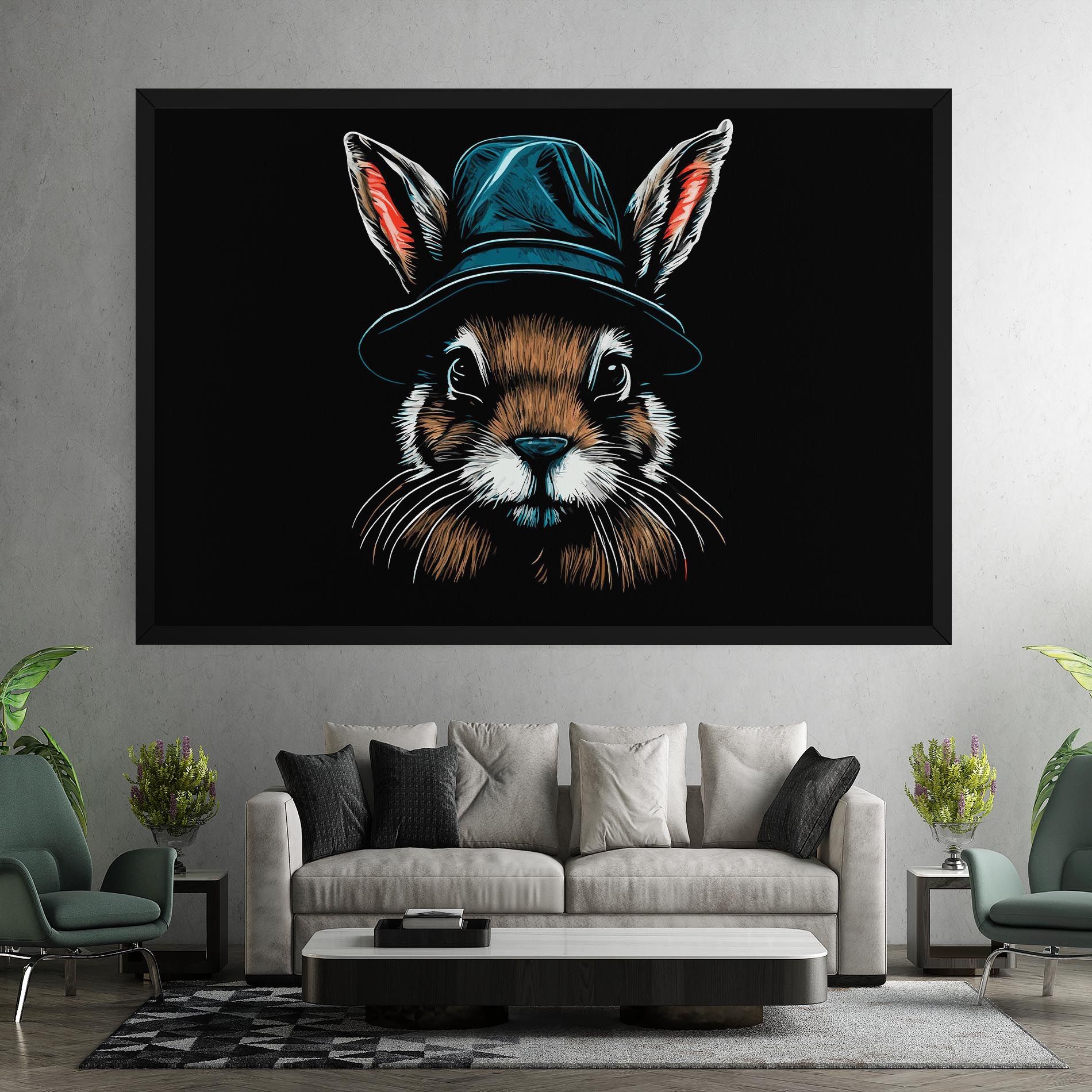Hat Bunny mockup 7