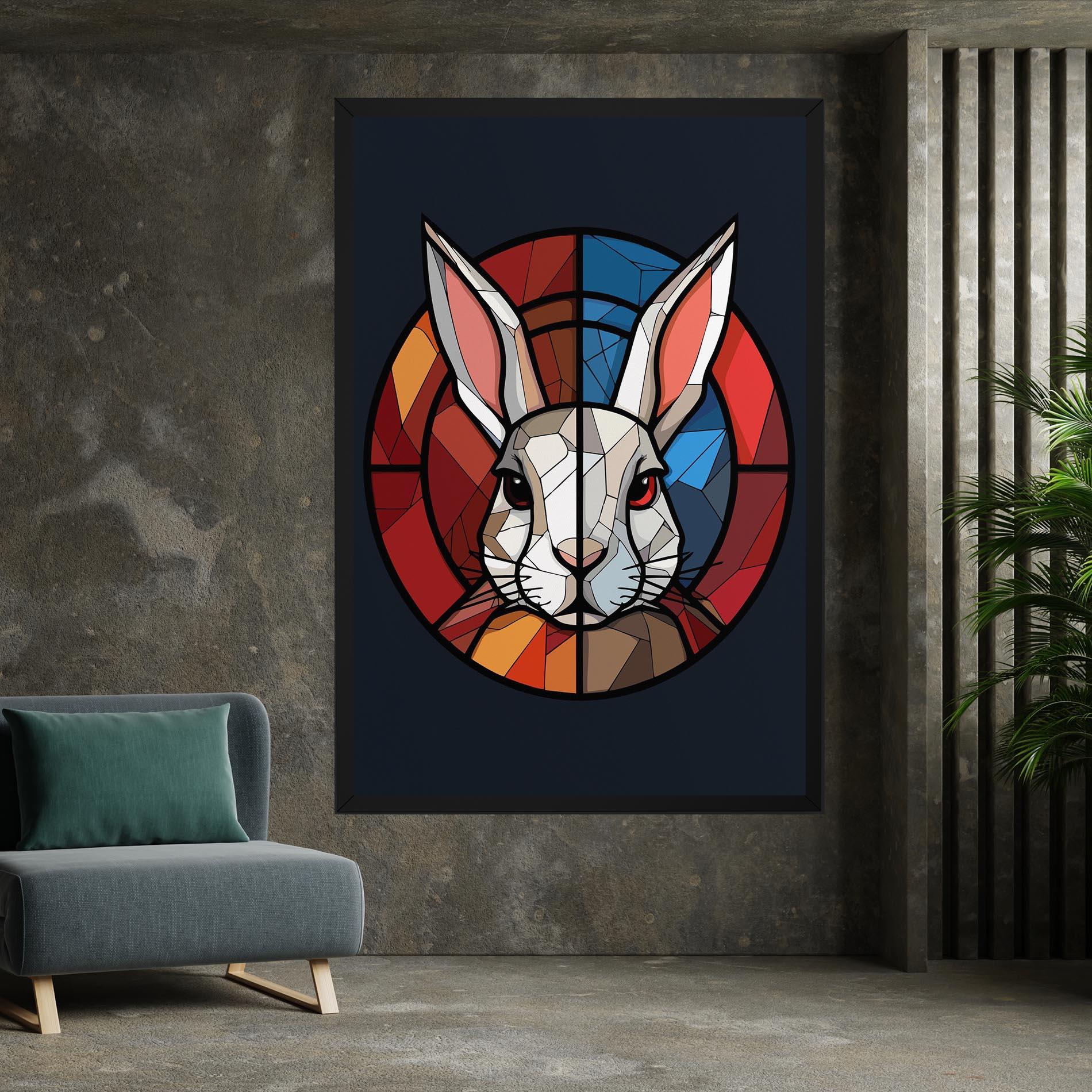 Leinwandbild Bunny mockup 7